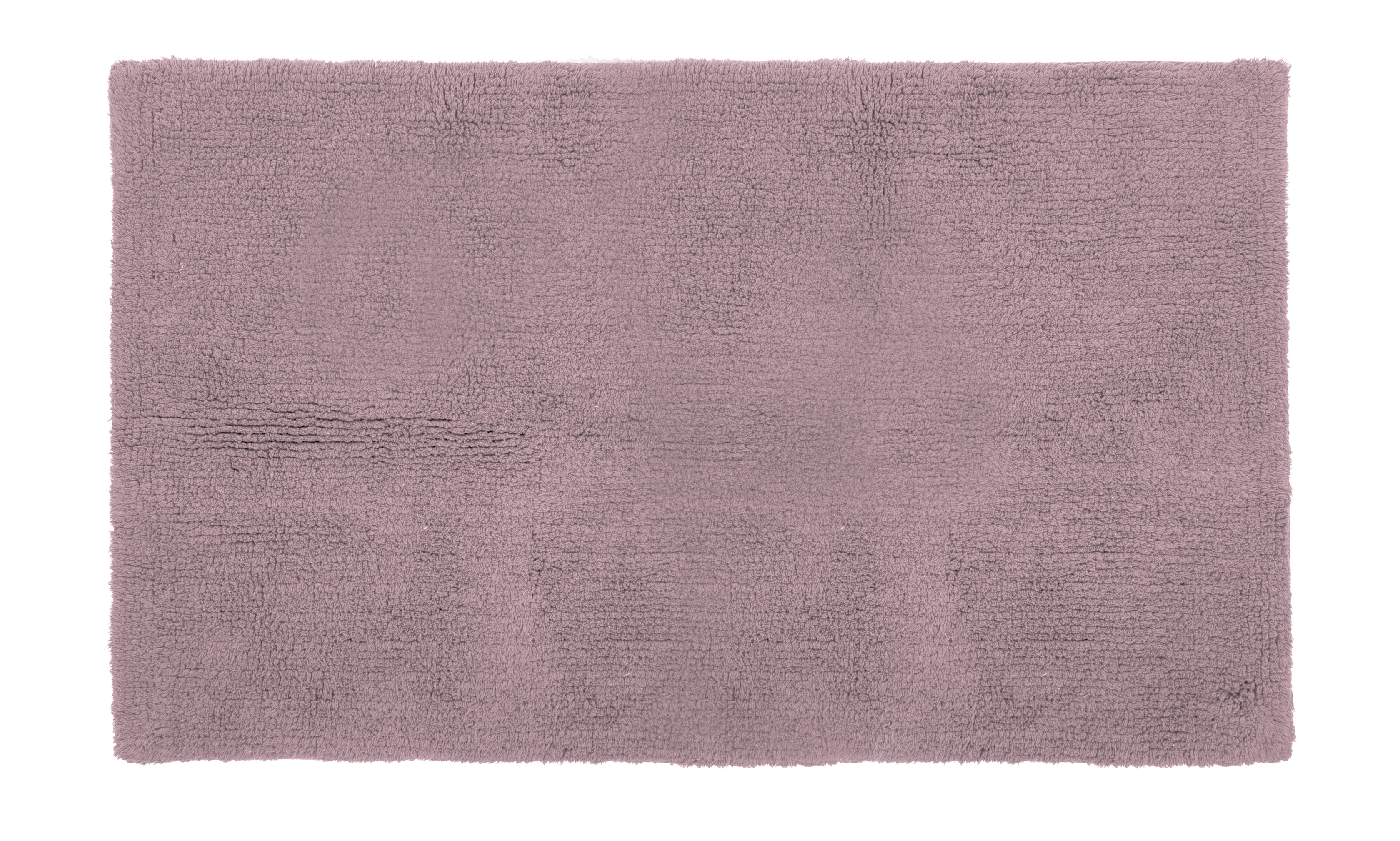 Tapis de bain RIVA - coton antidérapant, 60x100cm, mauve