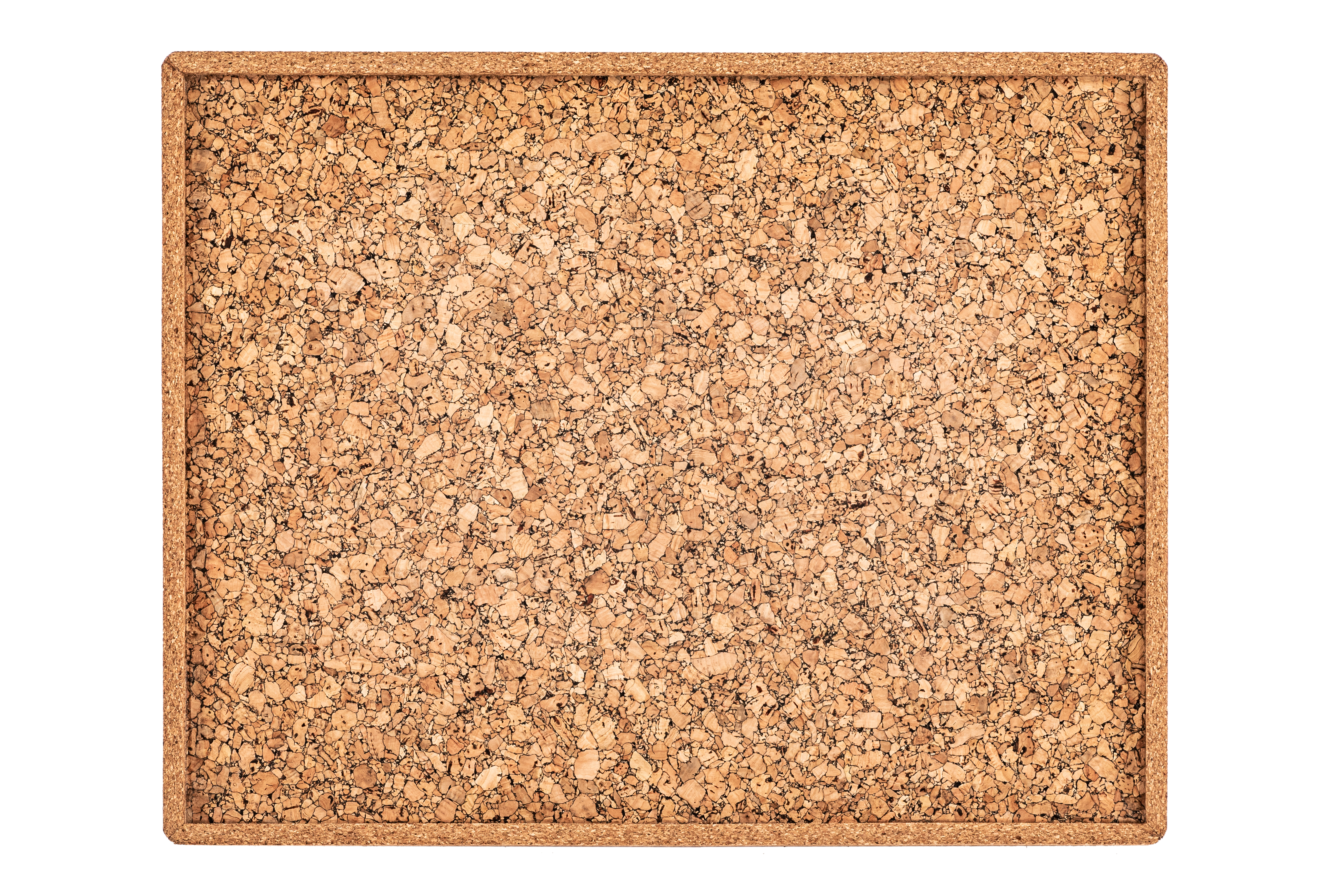 Plateau QUERCO liège rectangulaire 46x36x1.5 cm - grain/2111