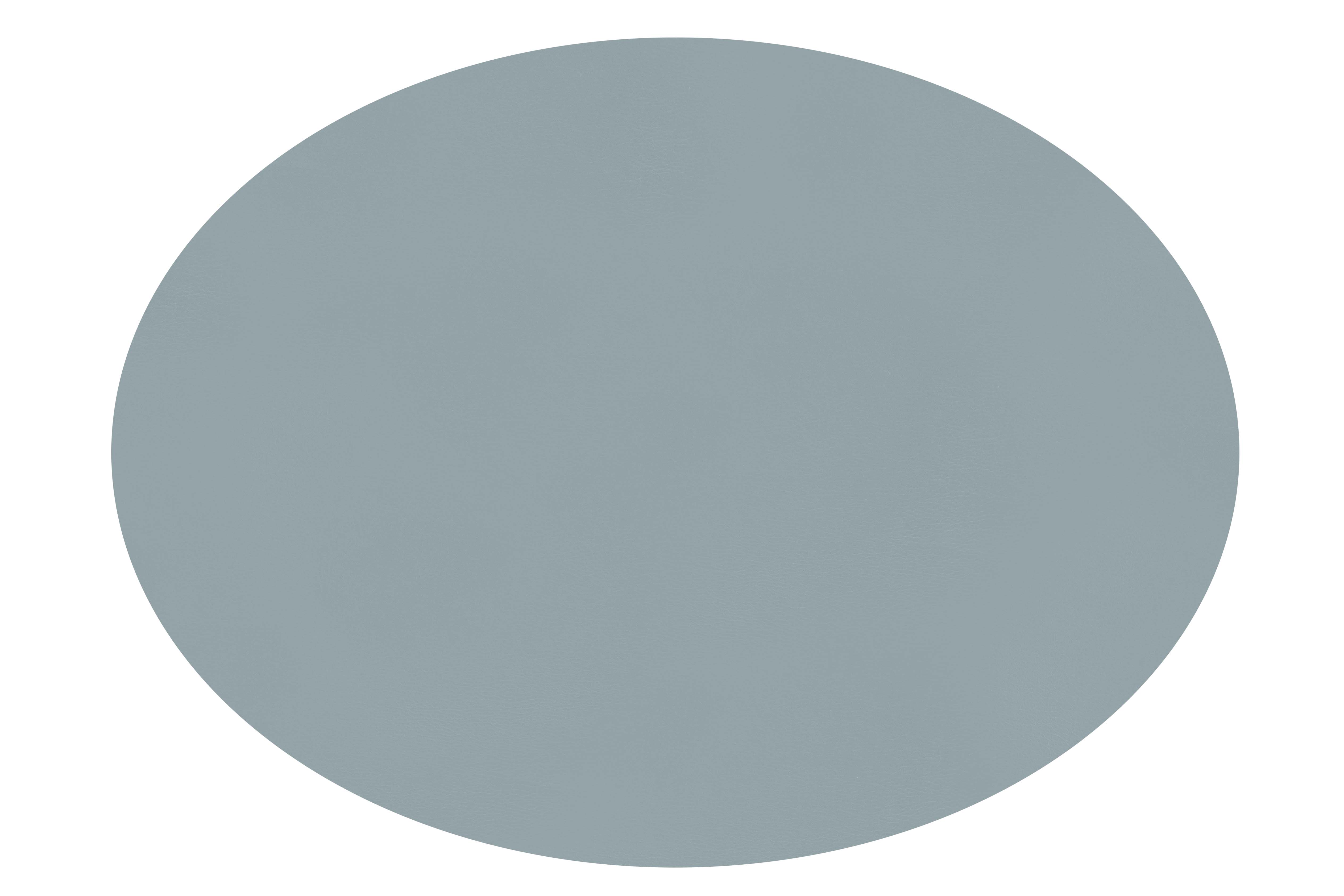 Placemat TOGO, oval, 33x45cm, stone blue
