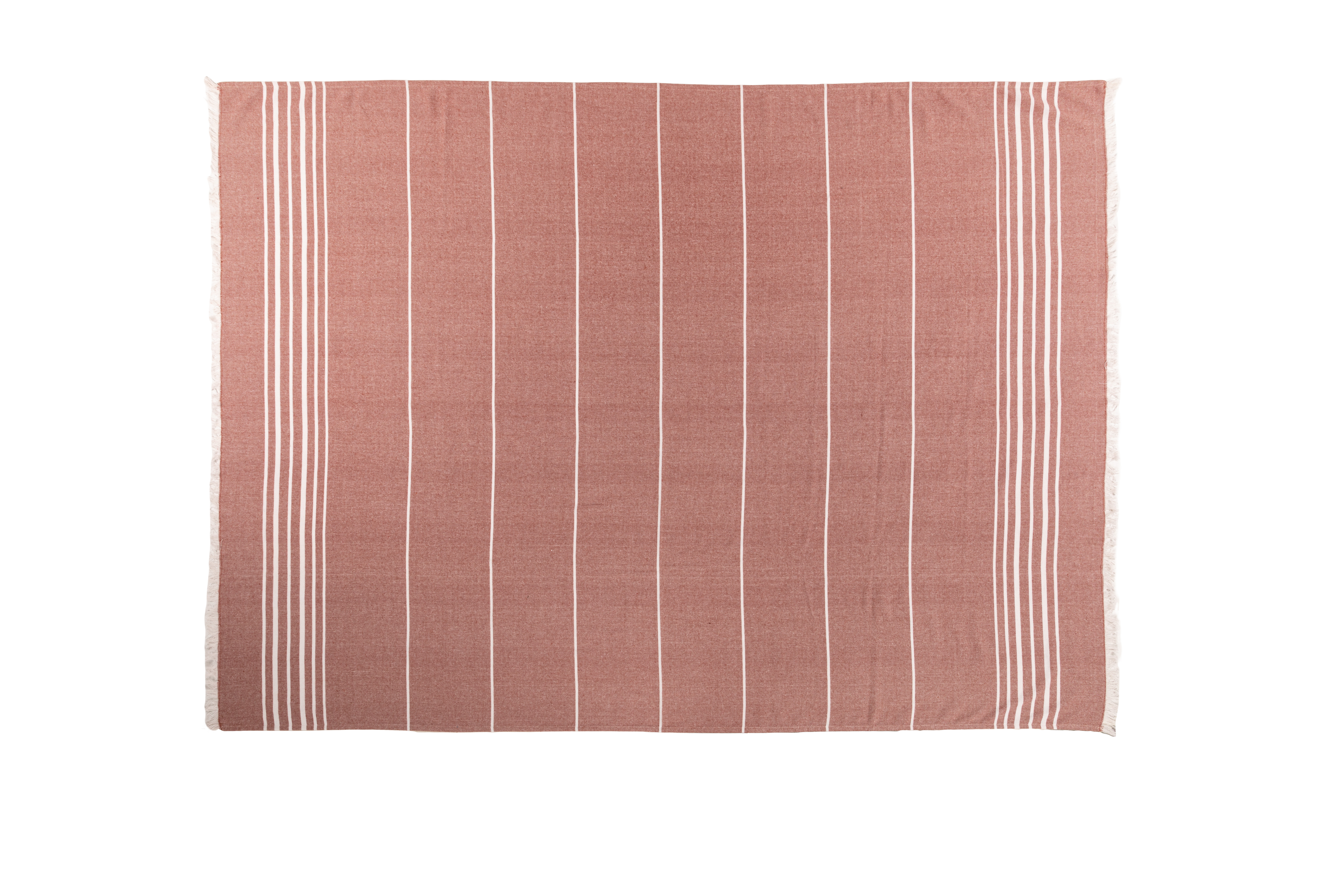 Throw SOLENE - 150x200 cm, terracotta