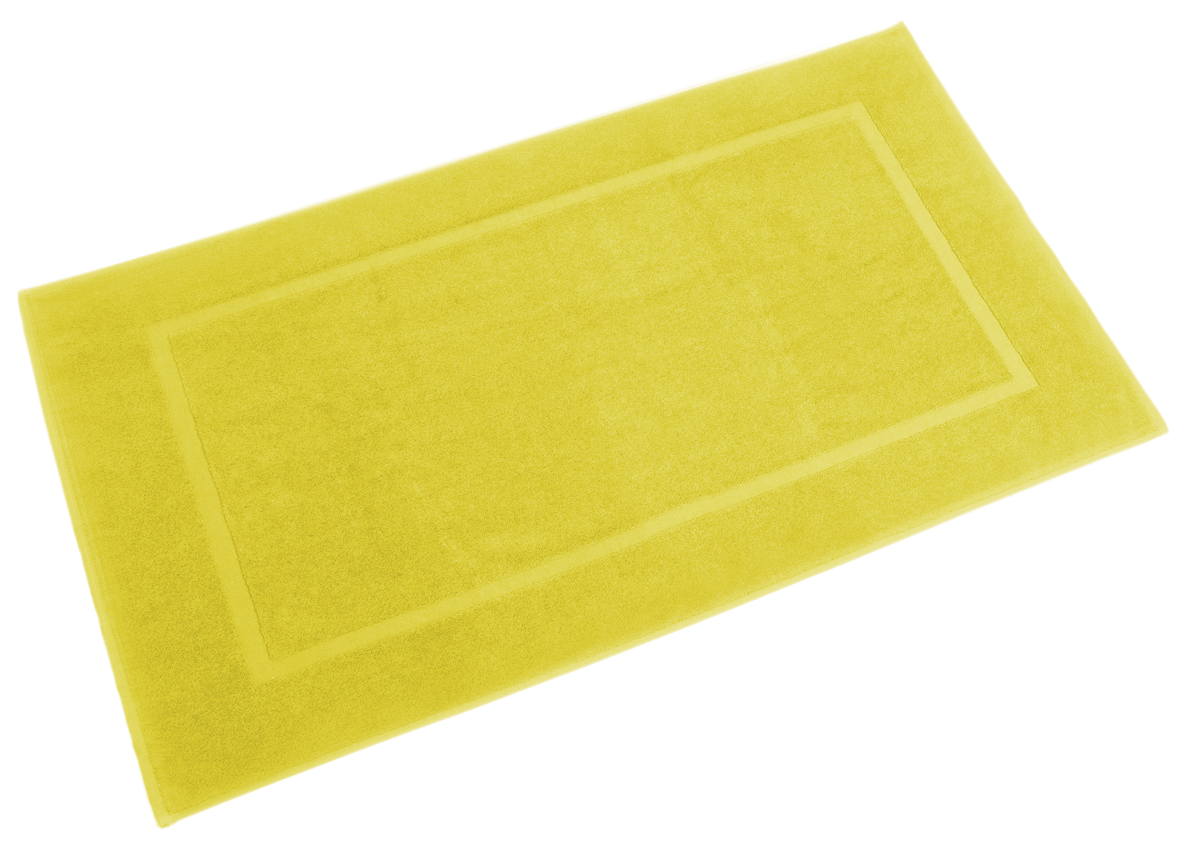 Bath carpet 60x110cm, sulfer yellow