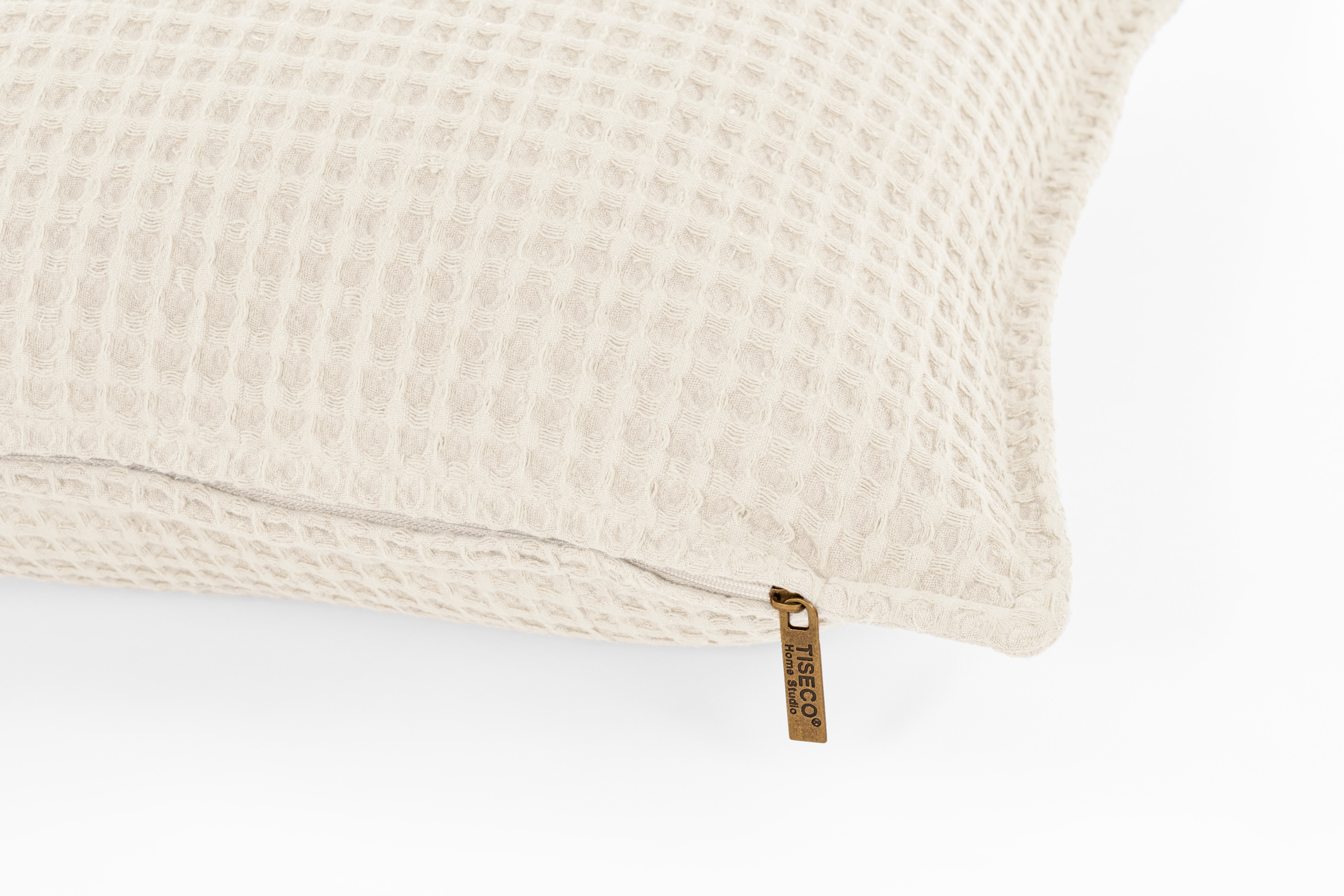 Kussen (gevuld) HONEYCOMB 45X45cm, ivory