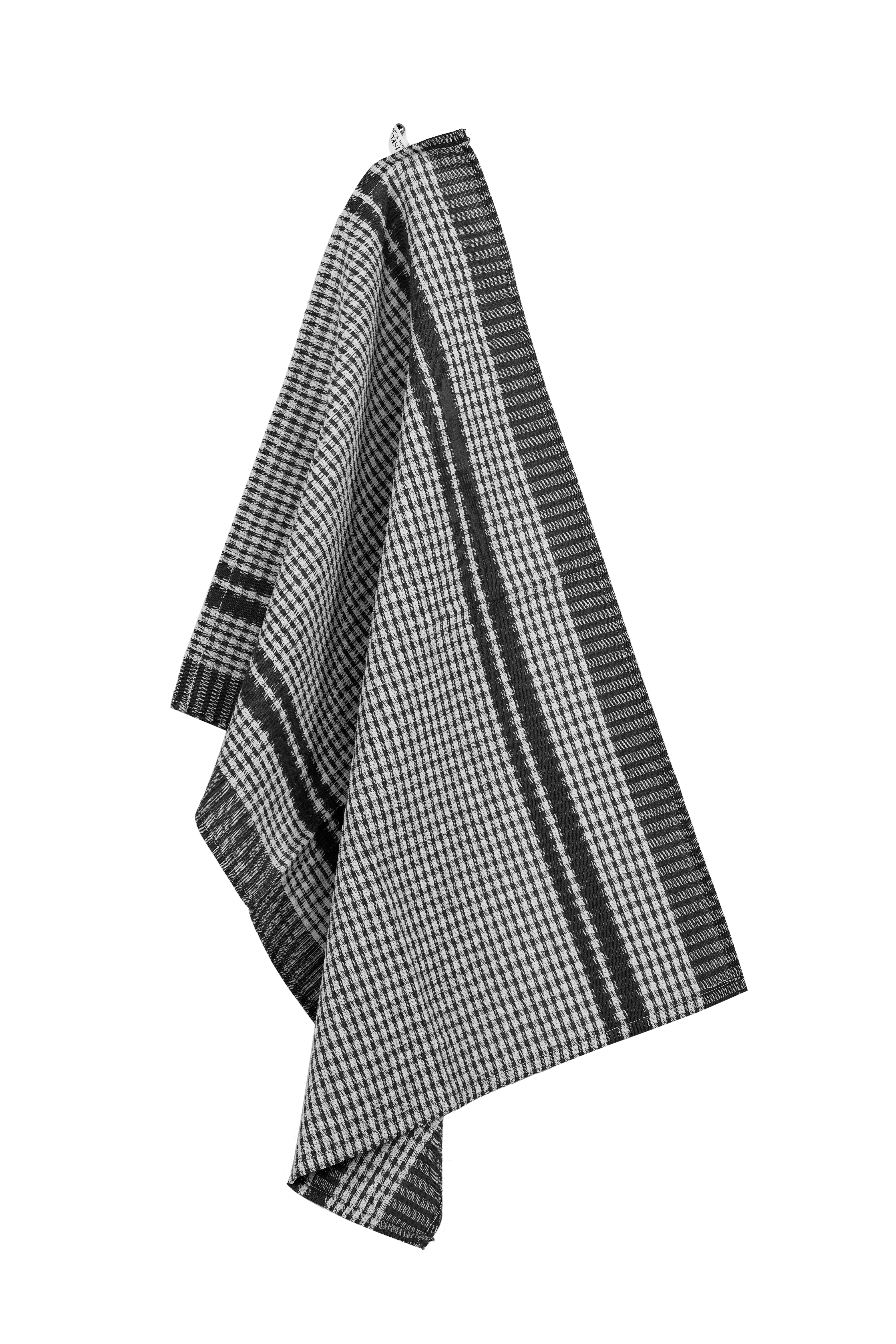 Torchon WAFFLE 50x70cm - set/4 - black