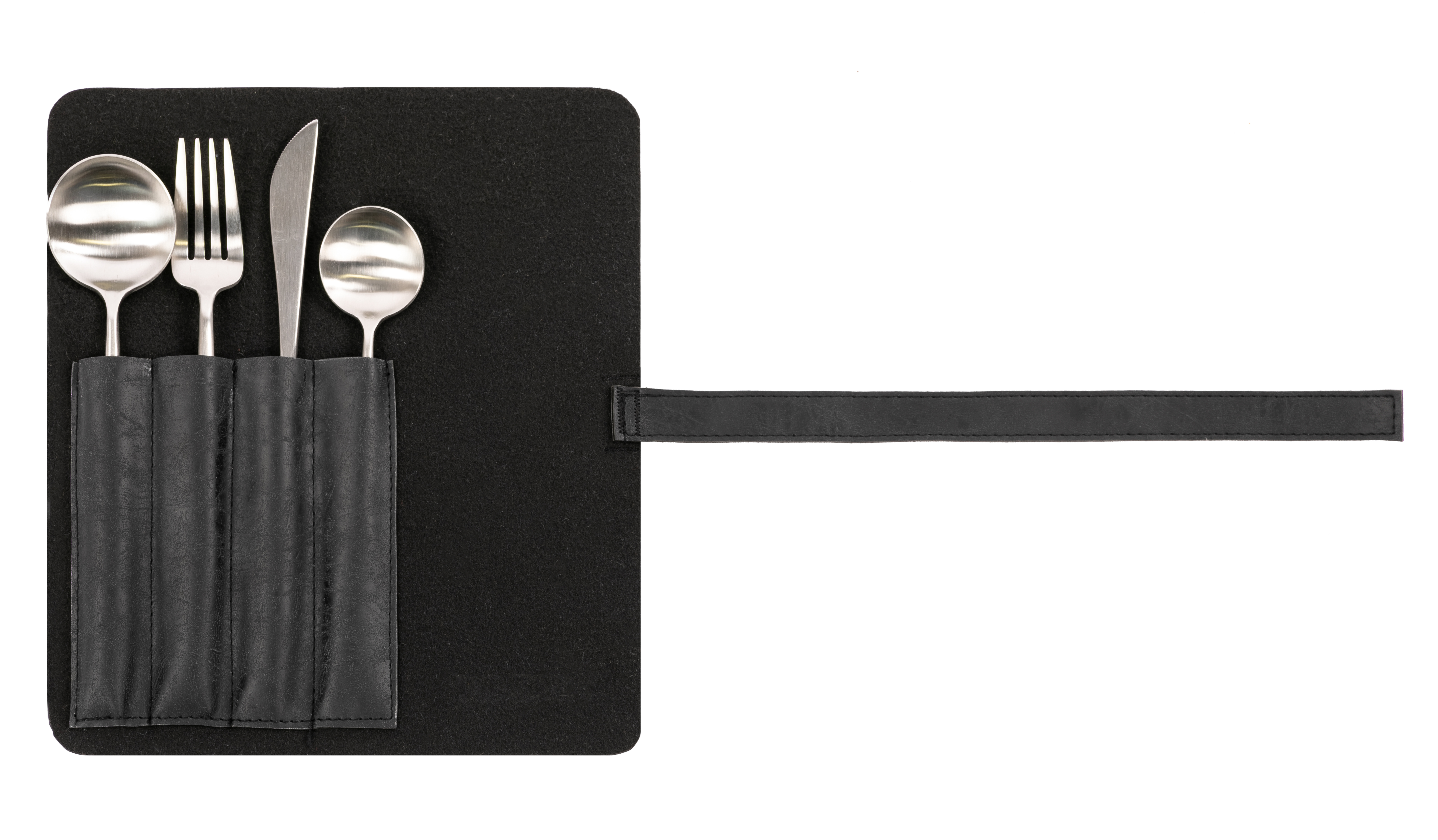 Cutlery holder TRUMAN, 22.5 x 26 cm, black- SET/2