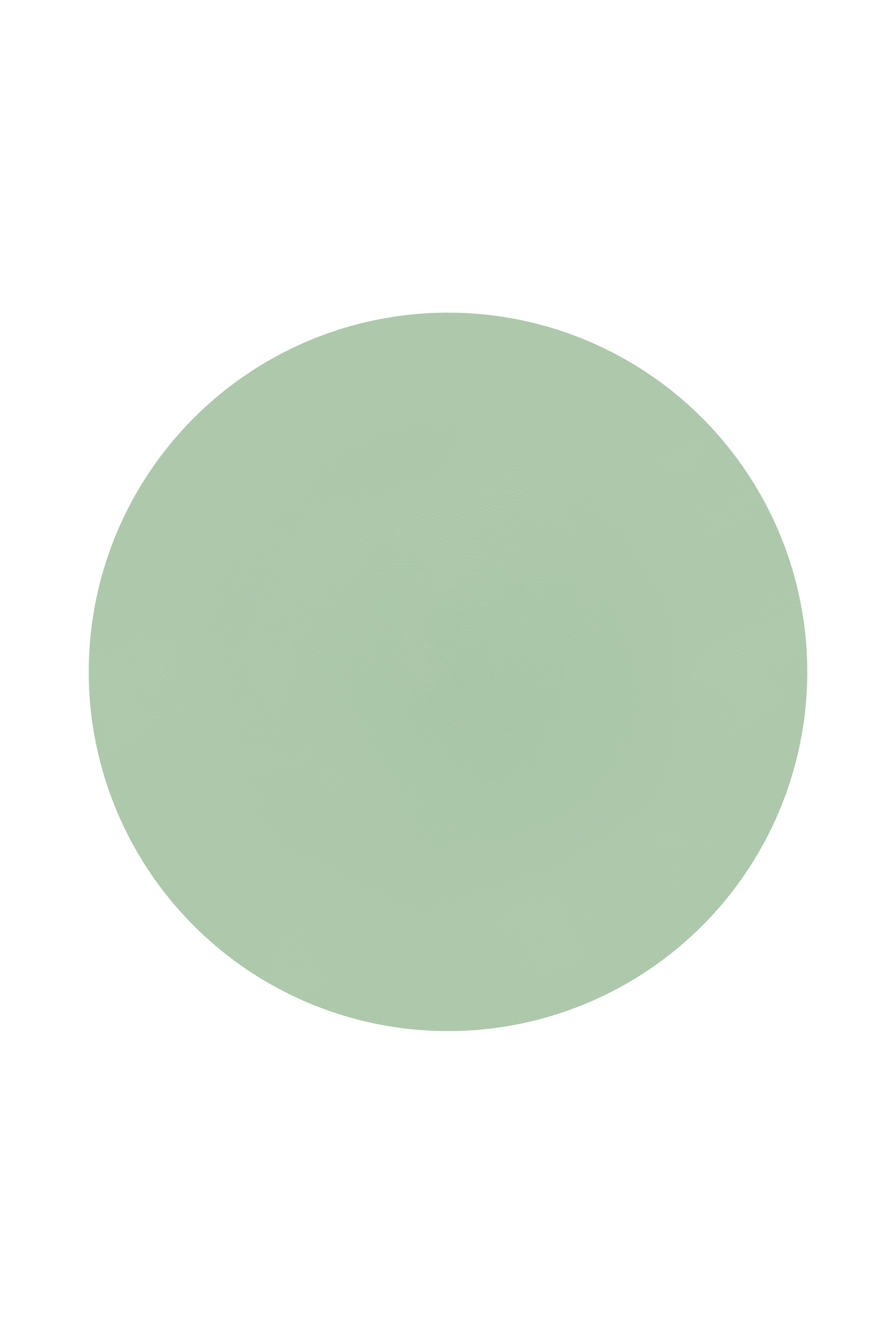 Placemat round - TOGO - 38cm, green