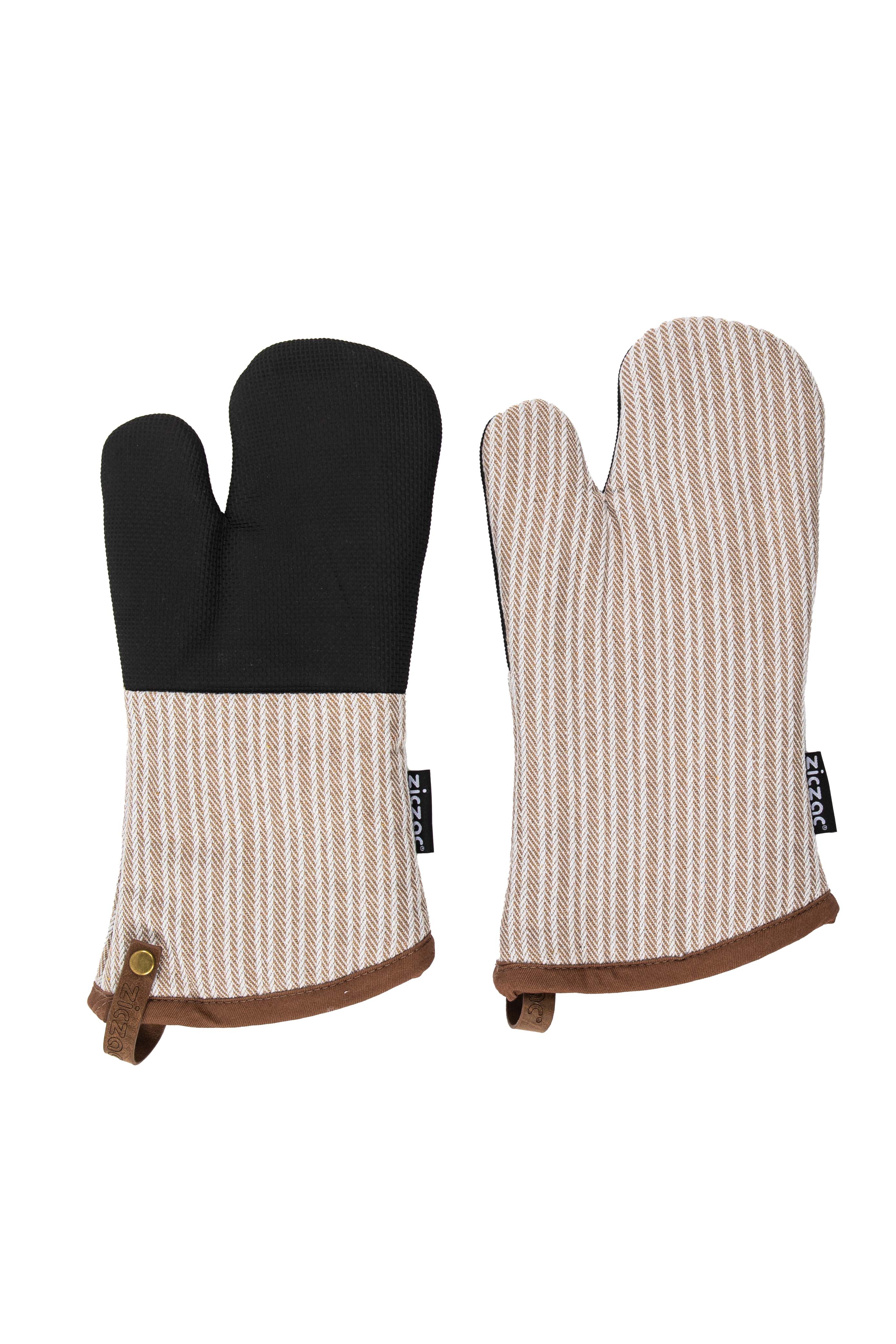 Oven glove VENTON - SET/2 - 18x32 cm, sand