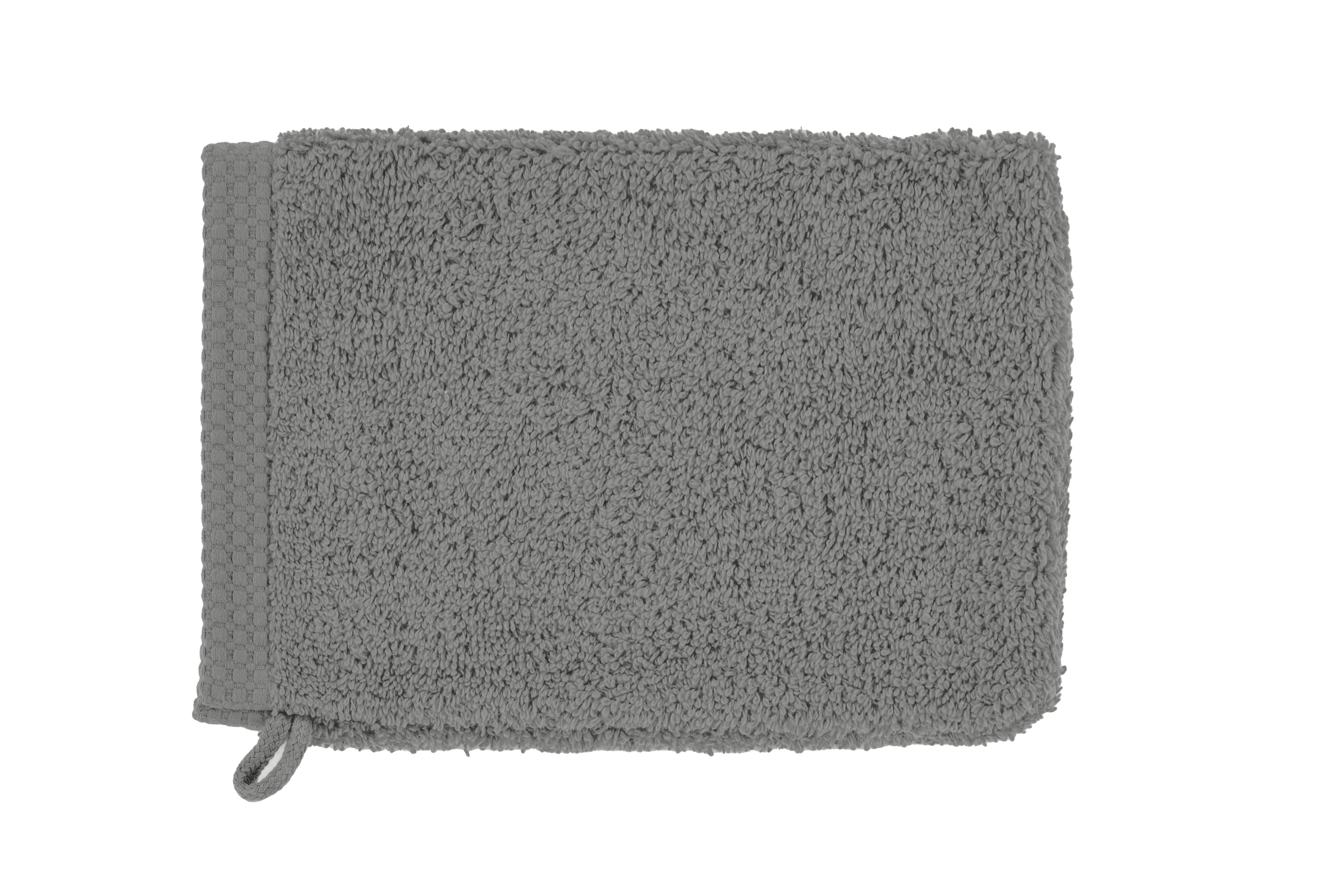 Washandje DELUX 15x21cm - set/2, grey