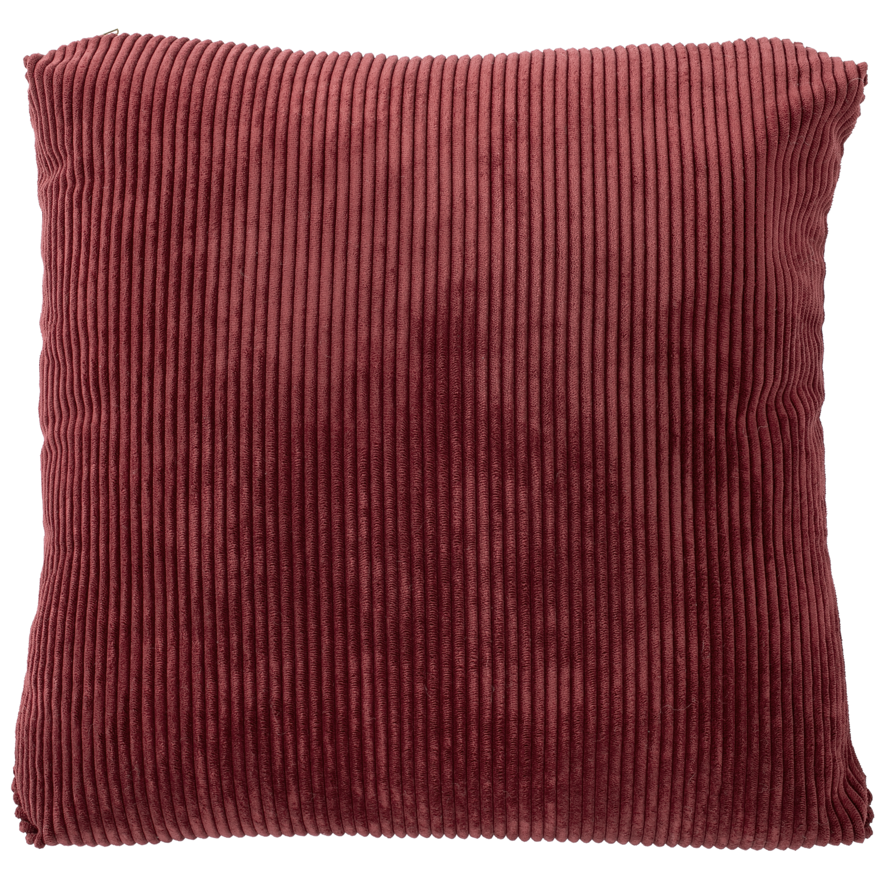 Cushion (filled) CORDOVAN 60x60x8cm, rust