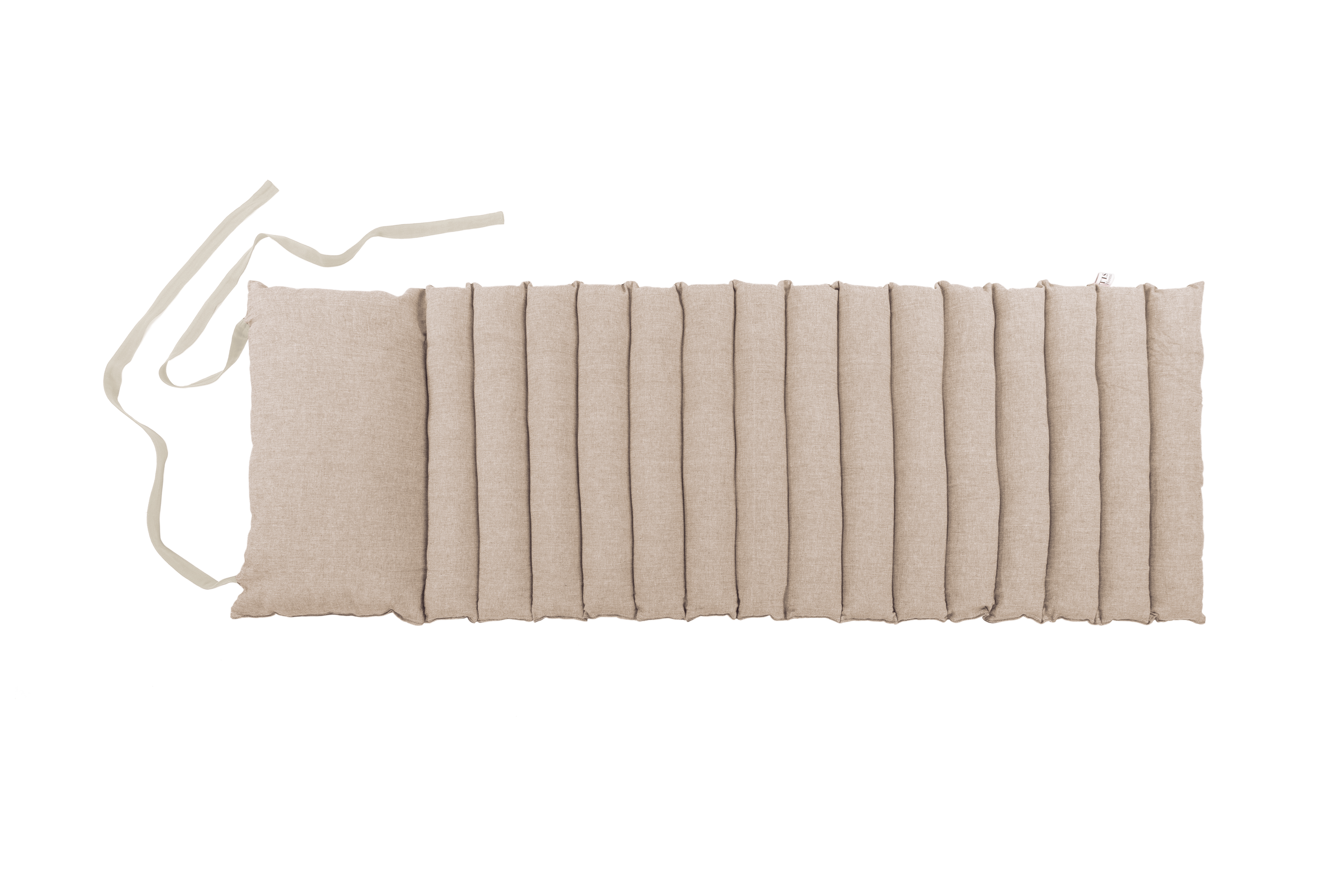 Futon mat CHAMBRAY - 180x60cm, taupe