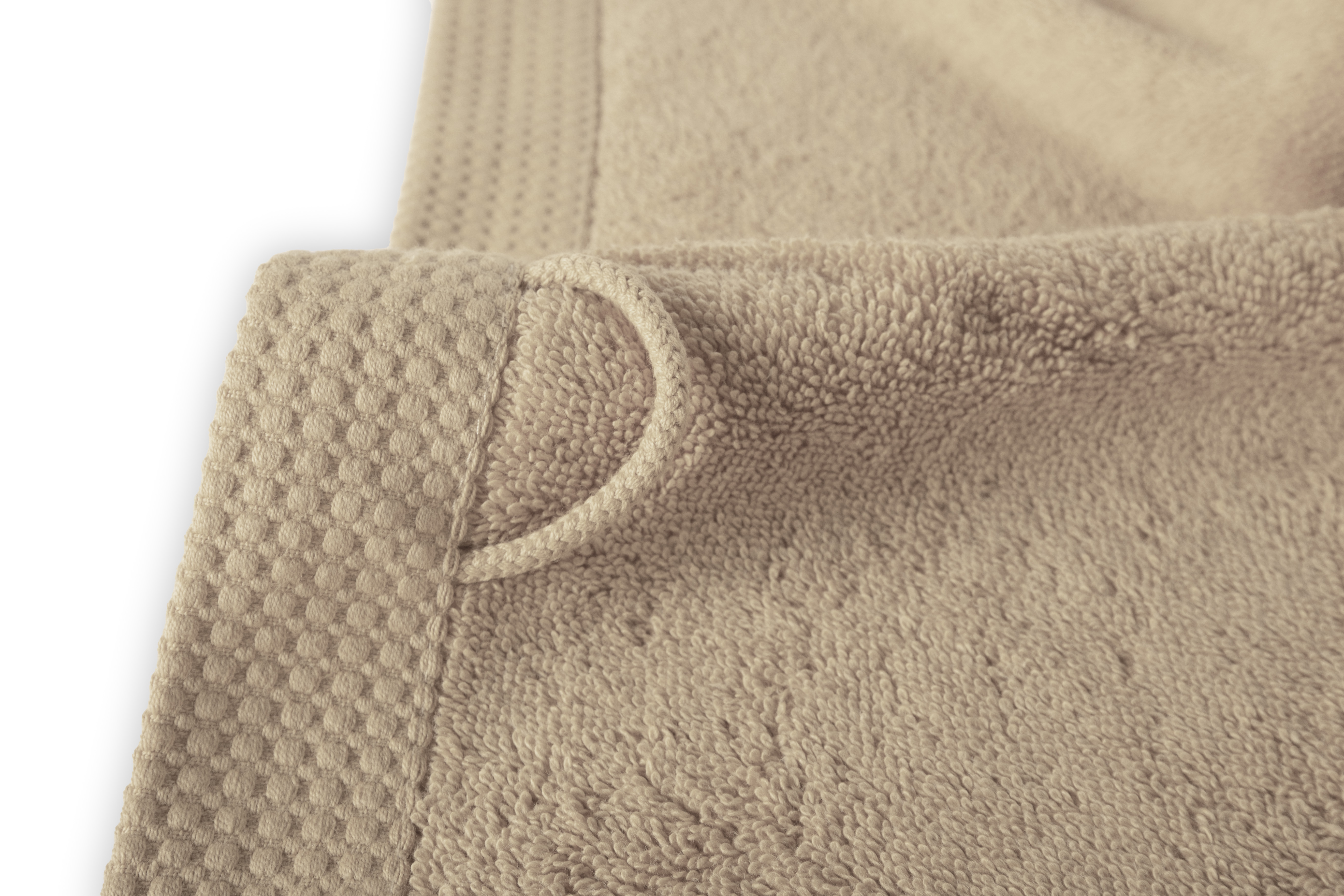 Serviette de bain DELUX - 50x100 cm, taupe foncé