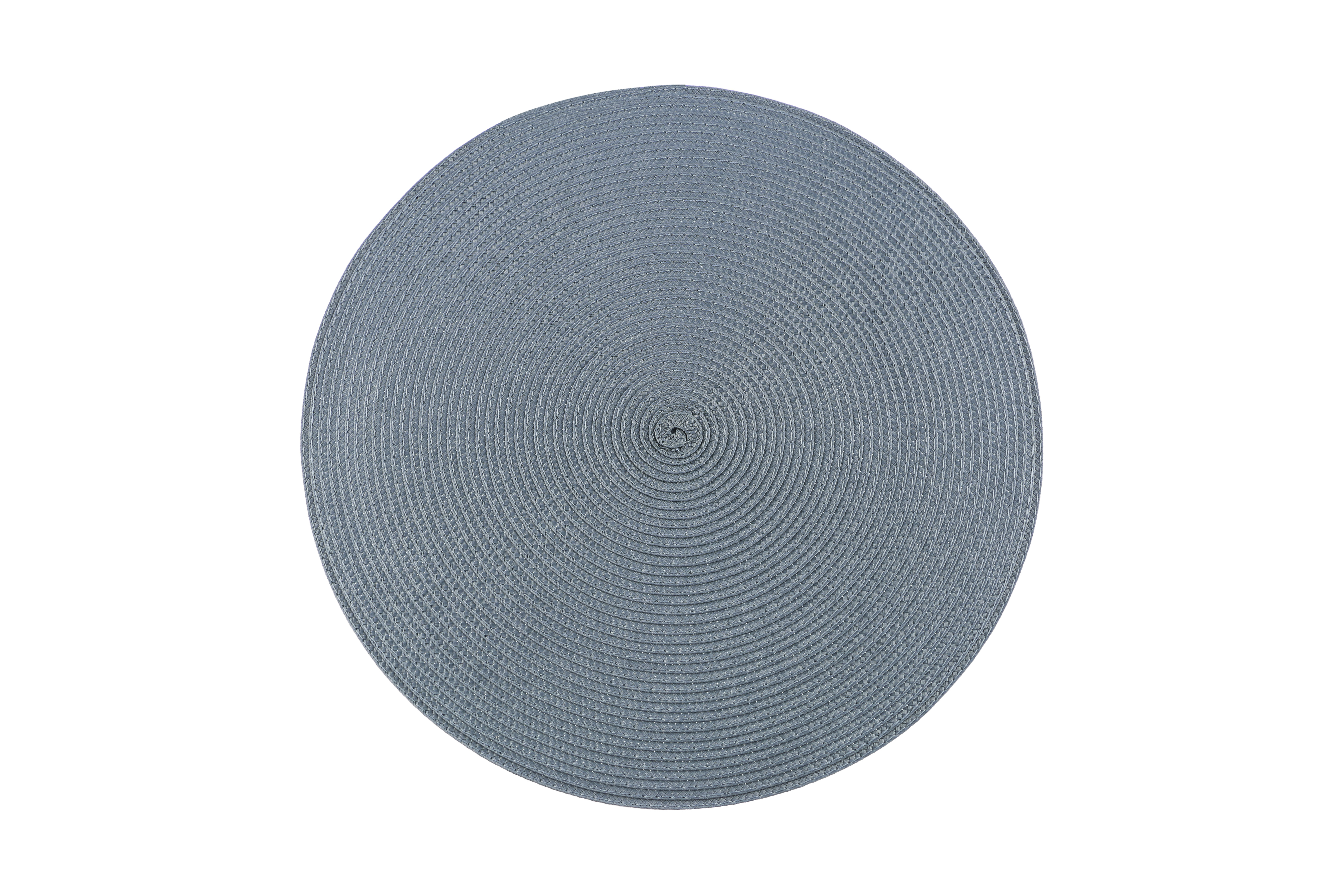 Placemat round, dia 38 cm, blue