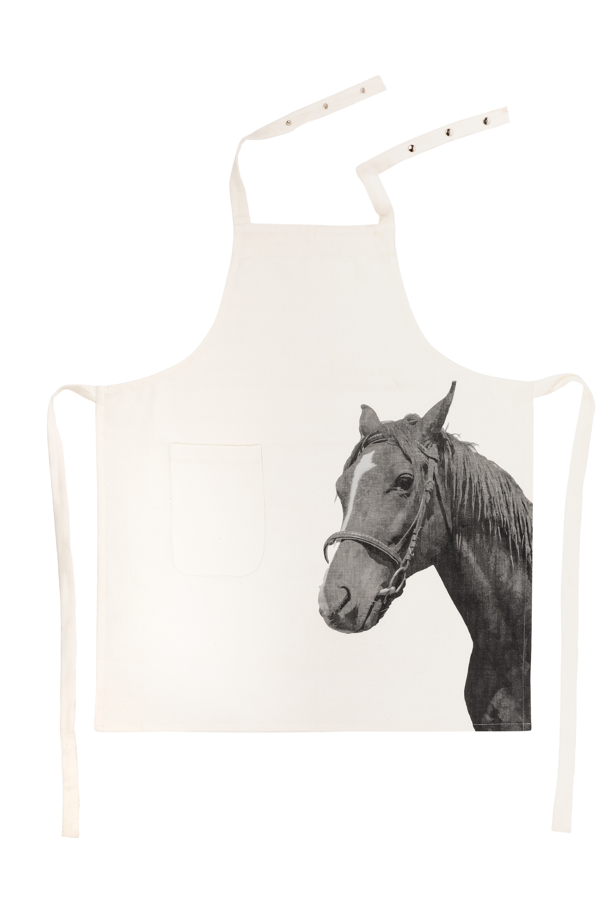 Apron FARM 74x85cm + hanger, horse