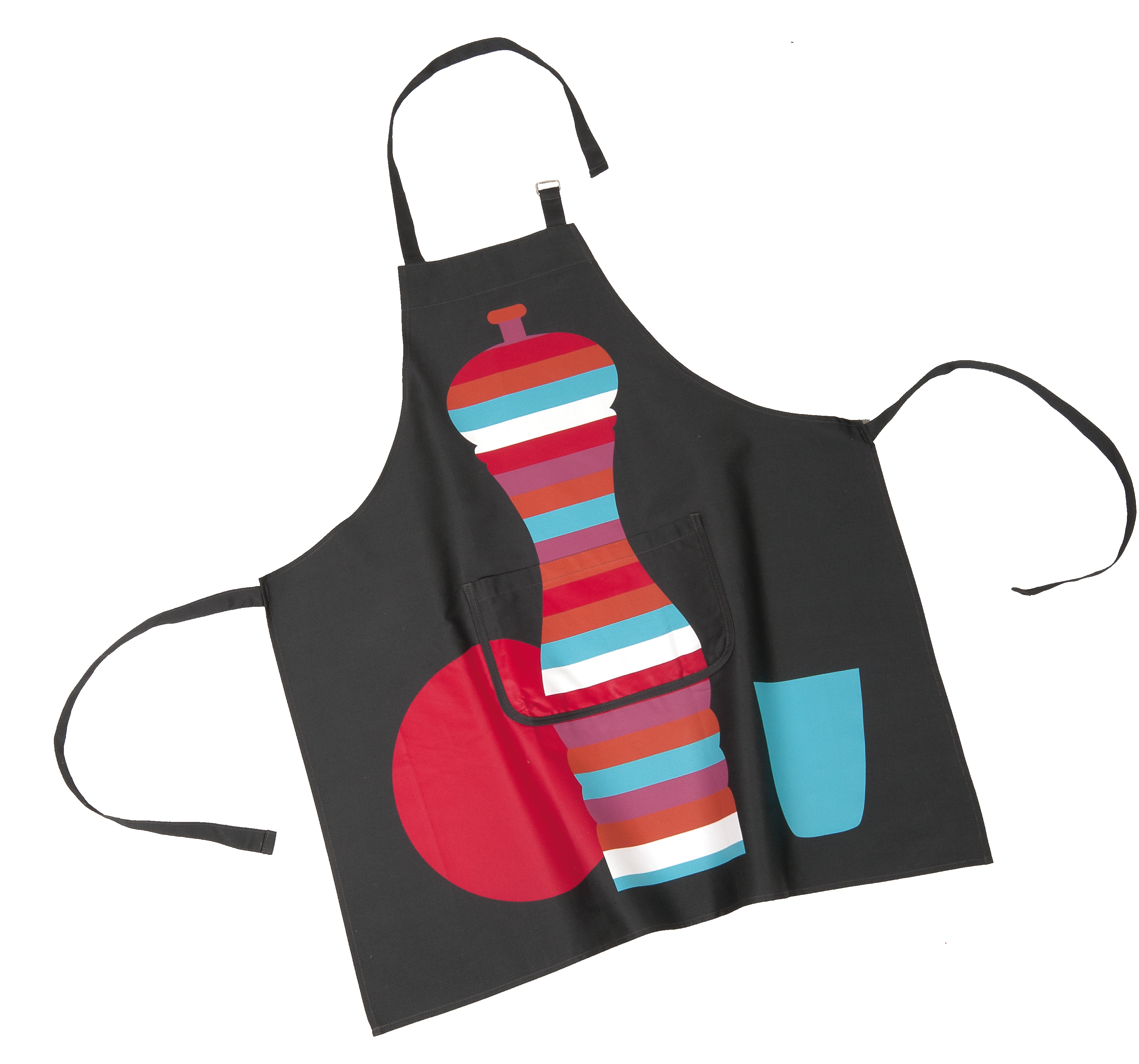 Apron fantasy 80x85,+buckle+pocket, Multi