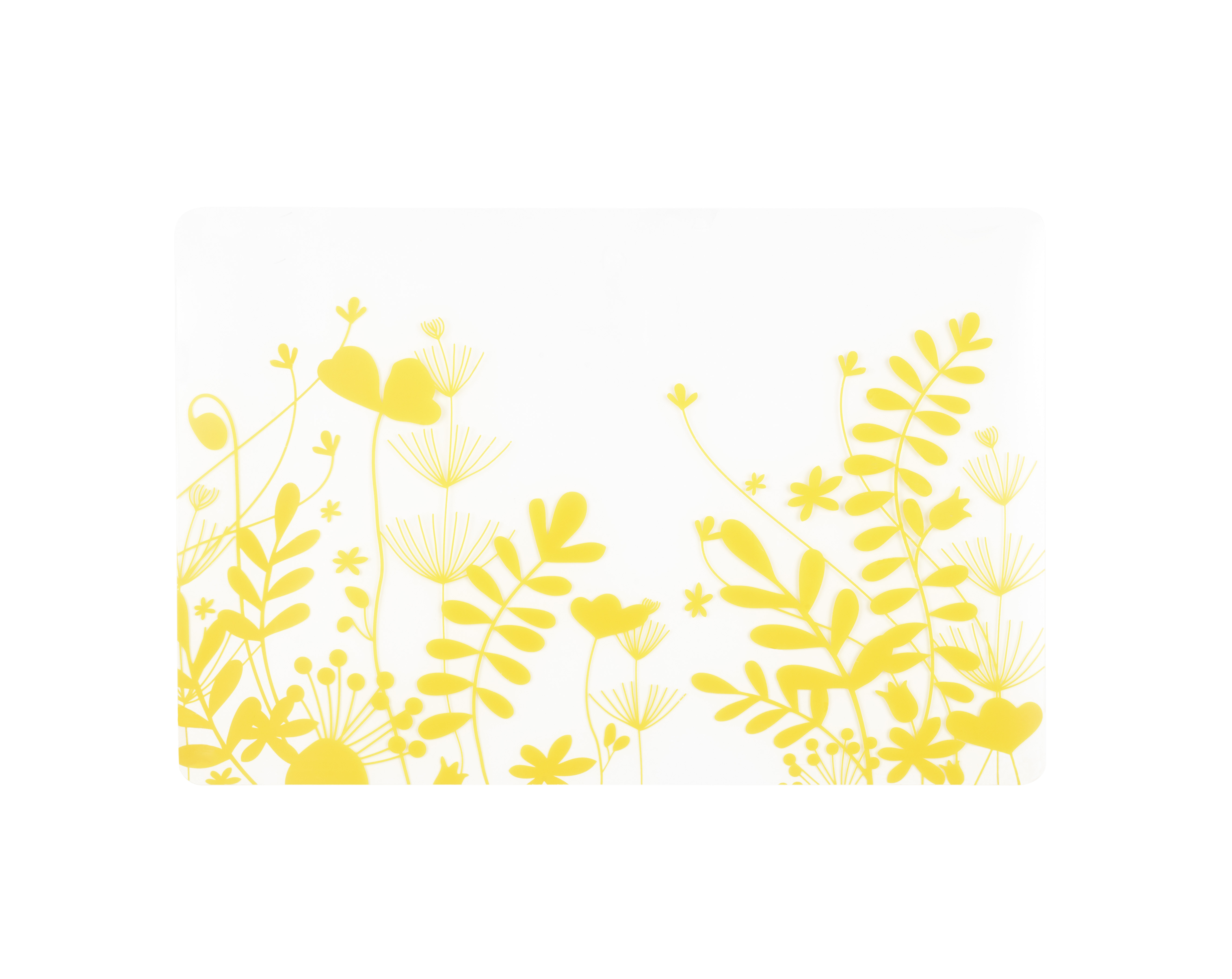 Placemat silicone, 30x45cm, peva, jaune