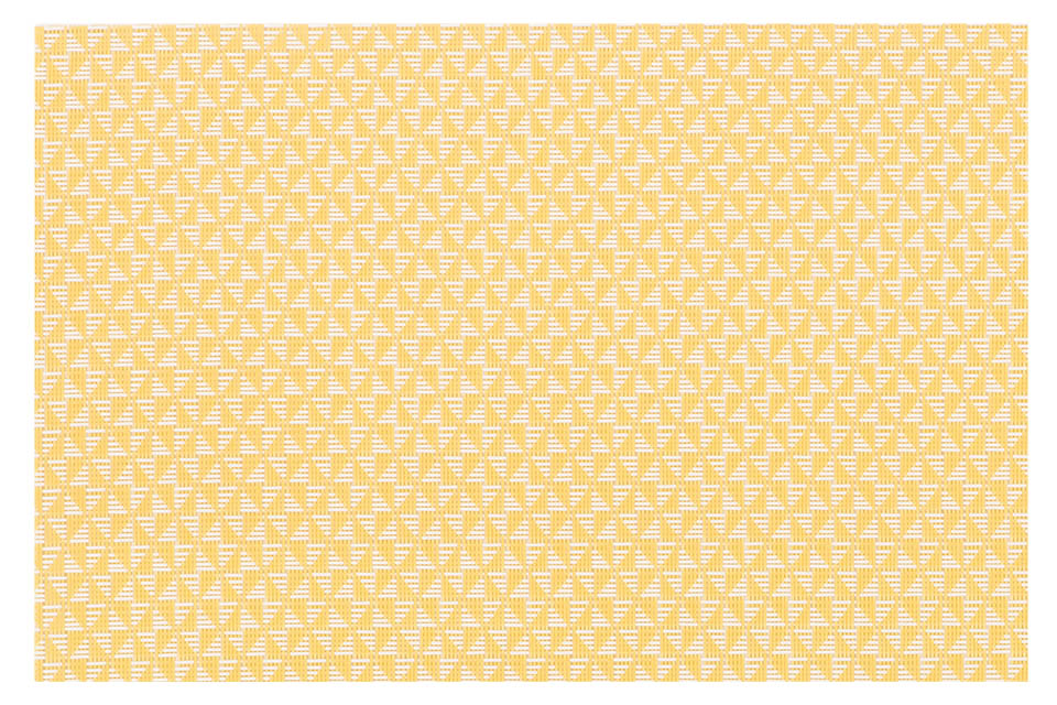 Set de table Triangle 30 x 45 cm jaune
