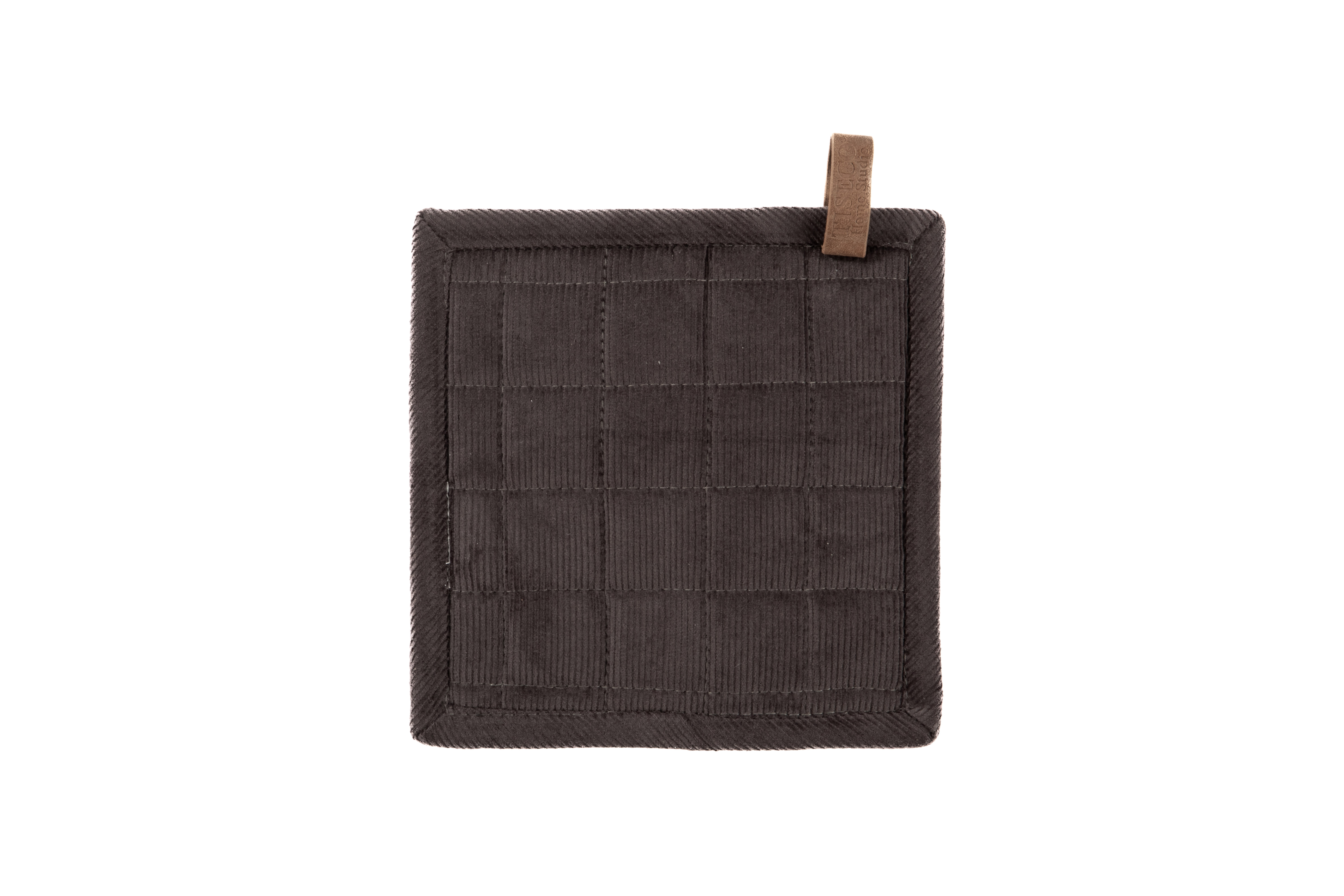 Potholder VELMAR - SET/2 - 20x20 cm, dark grey