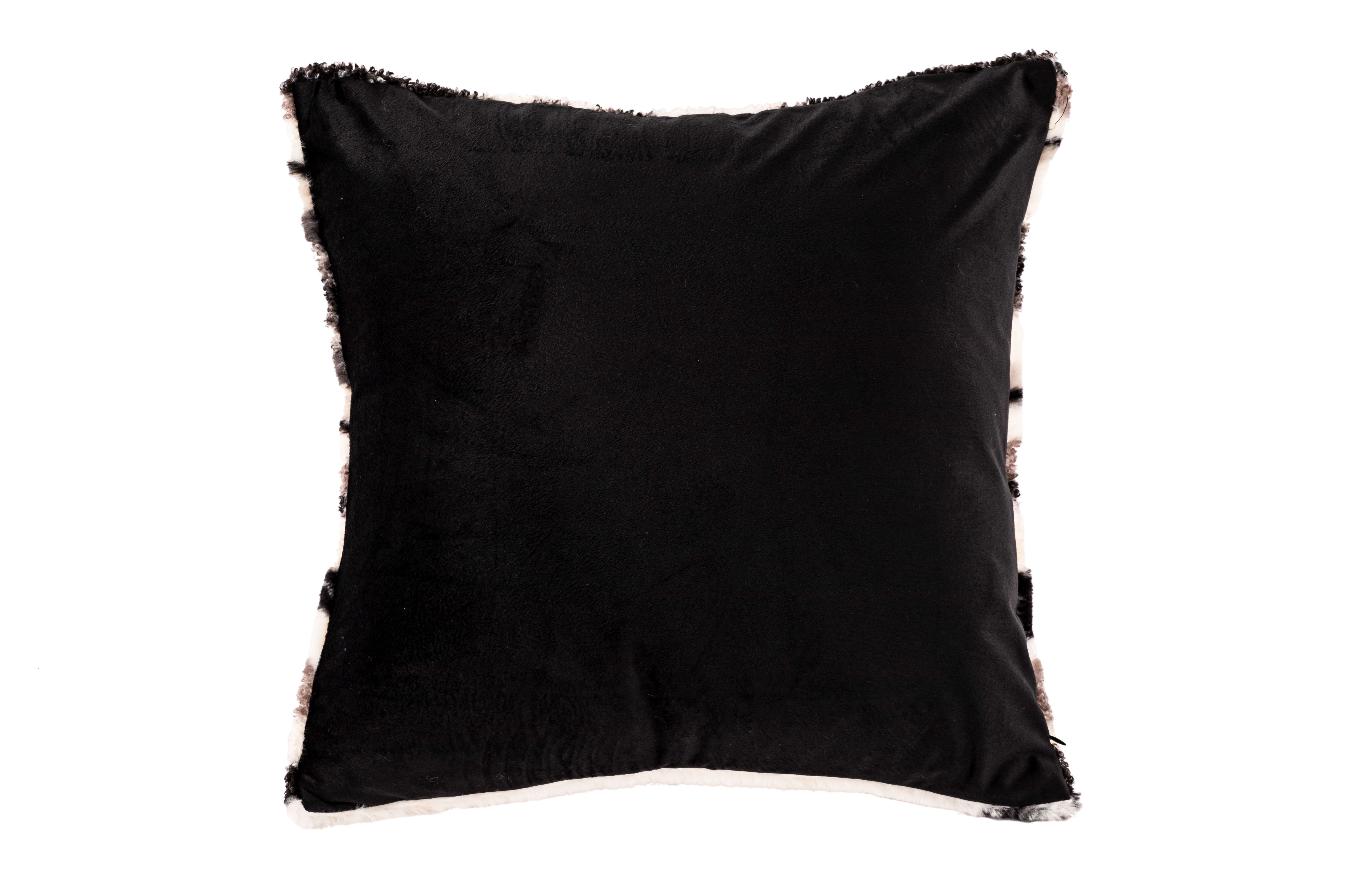 Cushion (filled) CALACATTA 45x45, black & grey