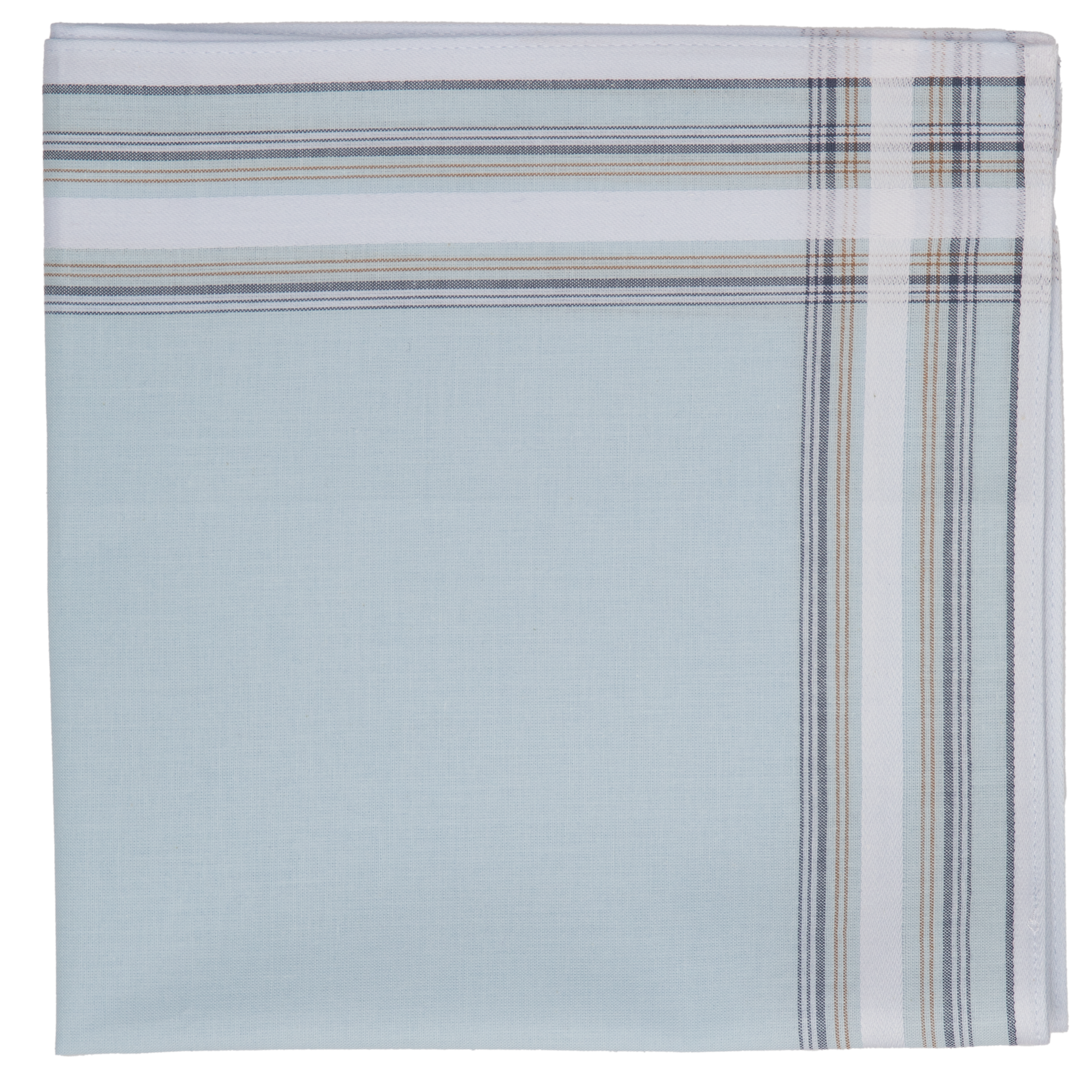 Men handkerchief REGAL 3 - SET/3 - 42x42 cm, denim