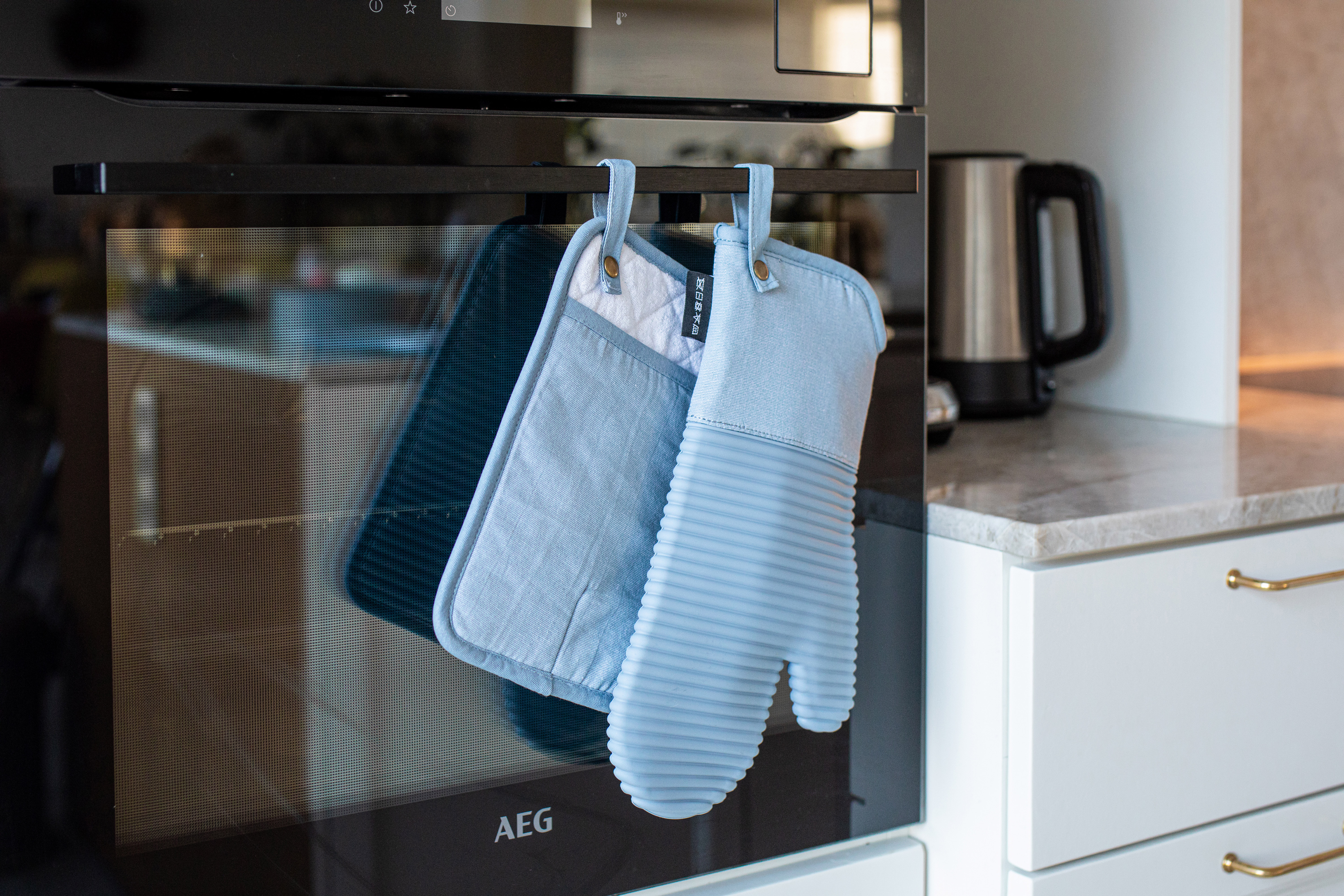 Ovenwant SILO - SET/2 (1L + 1R) - 18x33 cm, blauw