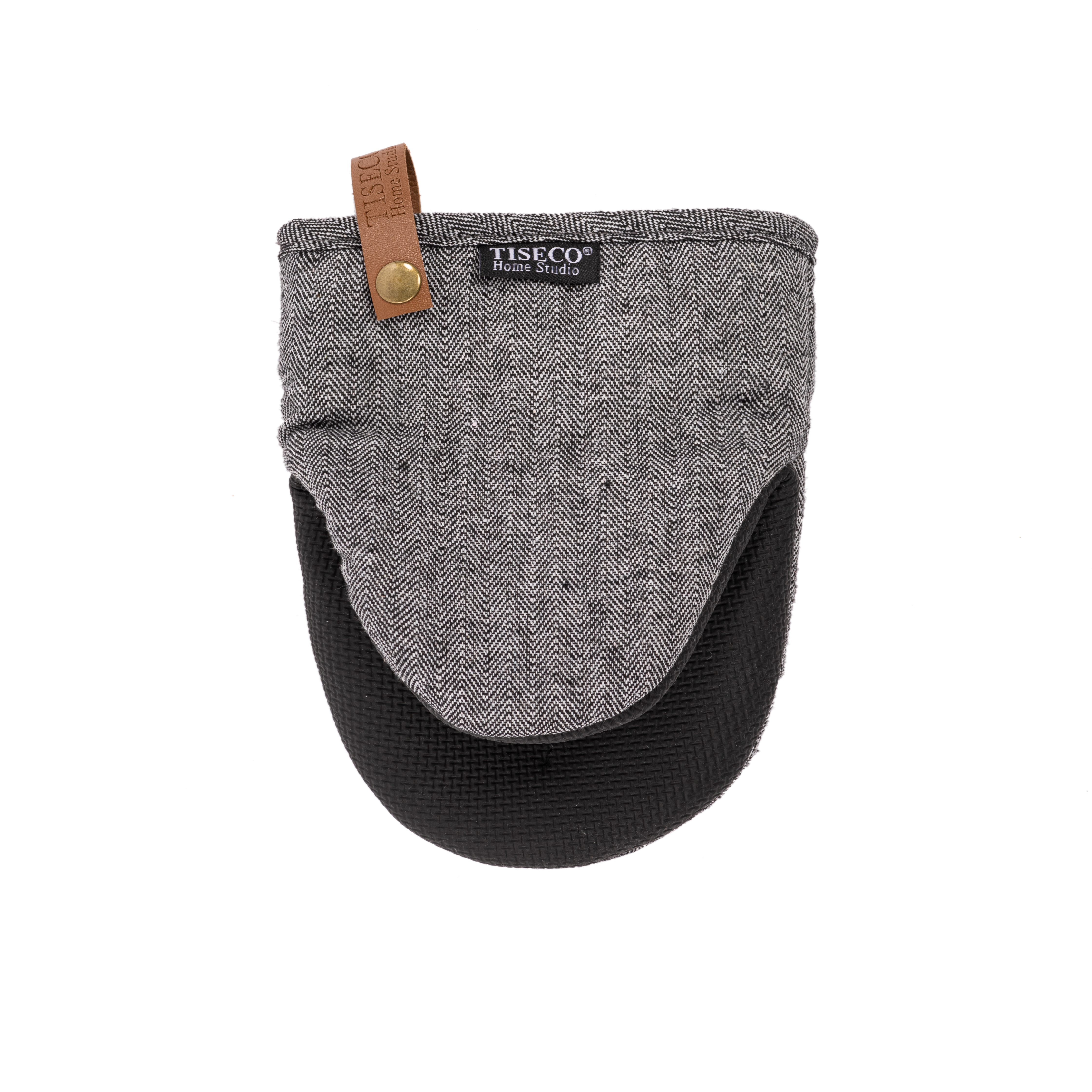 Gripper SHERLOCK FISHBONE - SET/2 - 14x18 cm, zwart