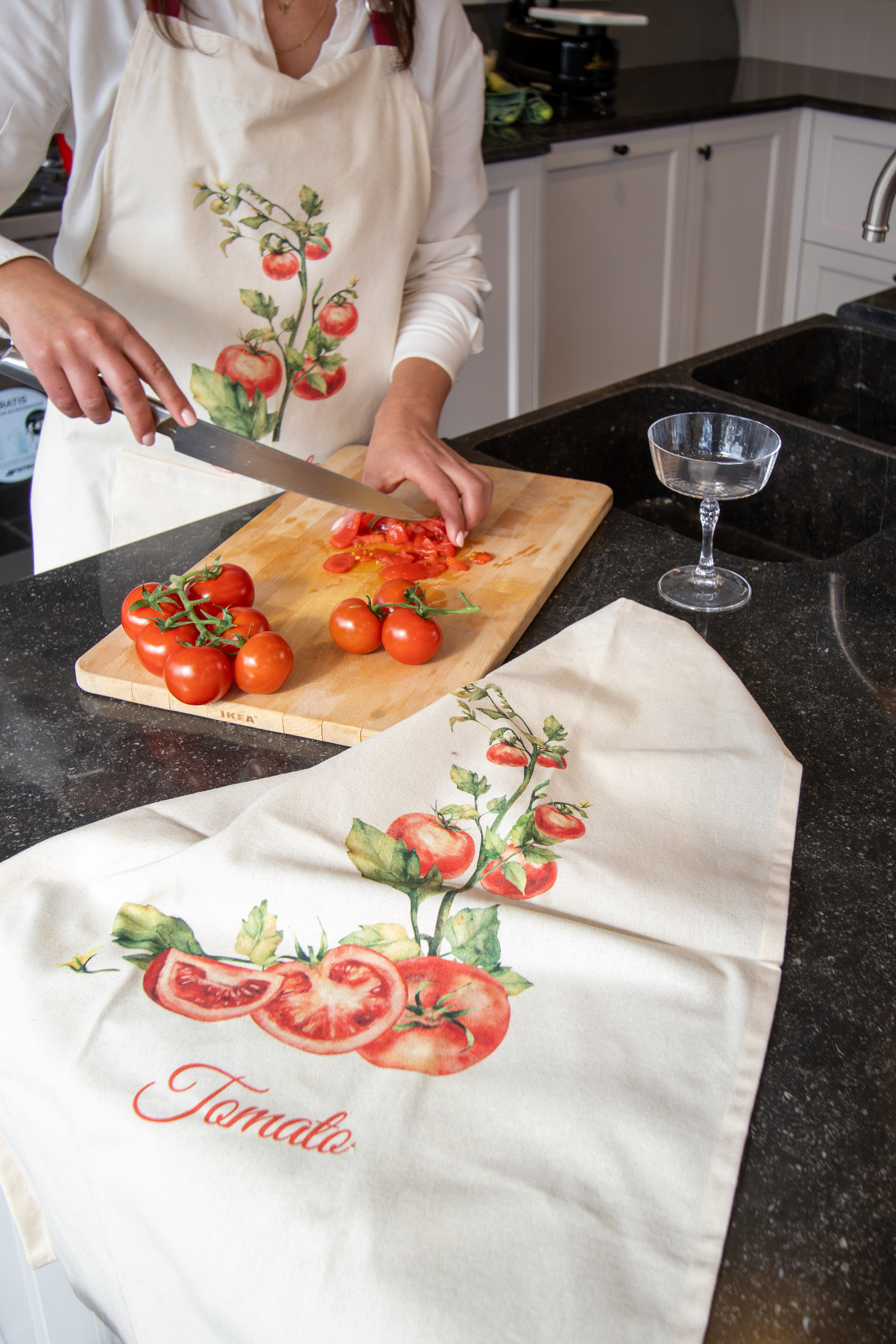 Theedoek VIVA - 50x70 cm, tomaat