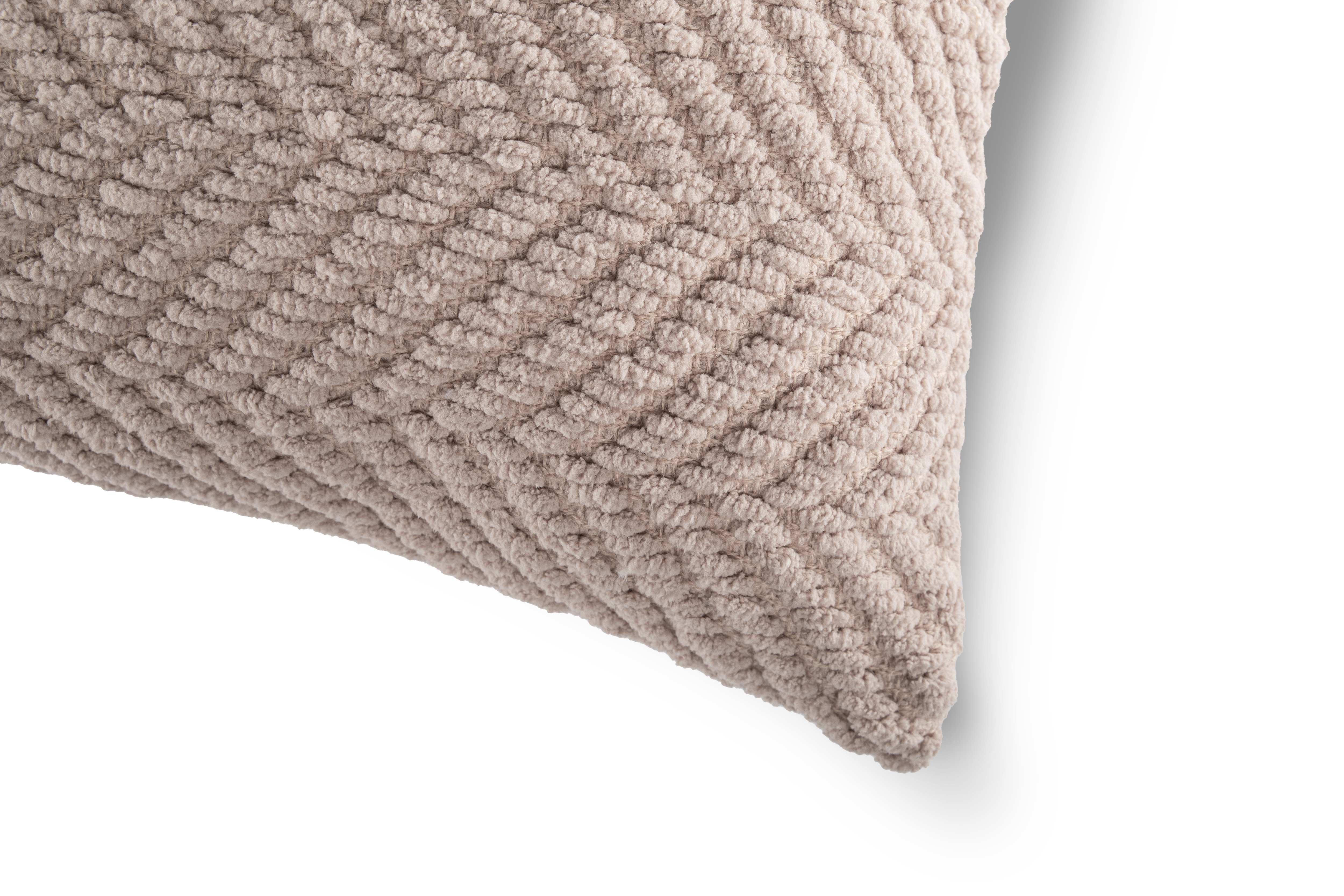 Cushion (filled) RENEE - 45x45 cm, taupe