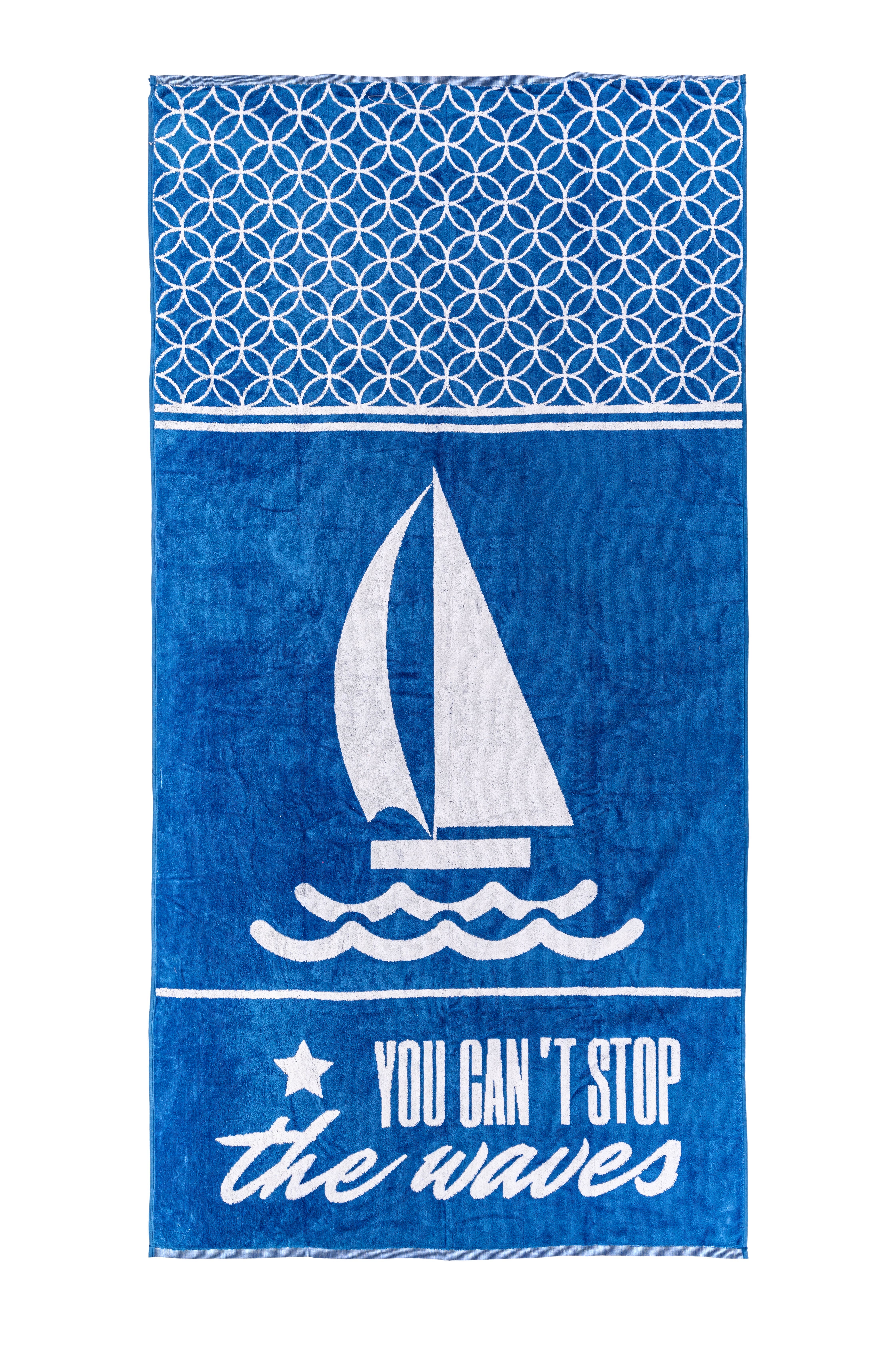 Beach towel BEACHLIFE, 90x180 cm, Waves