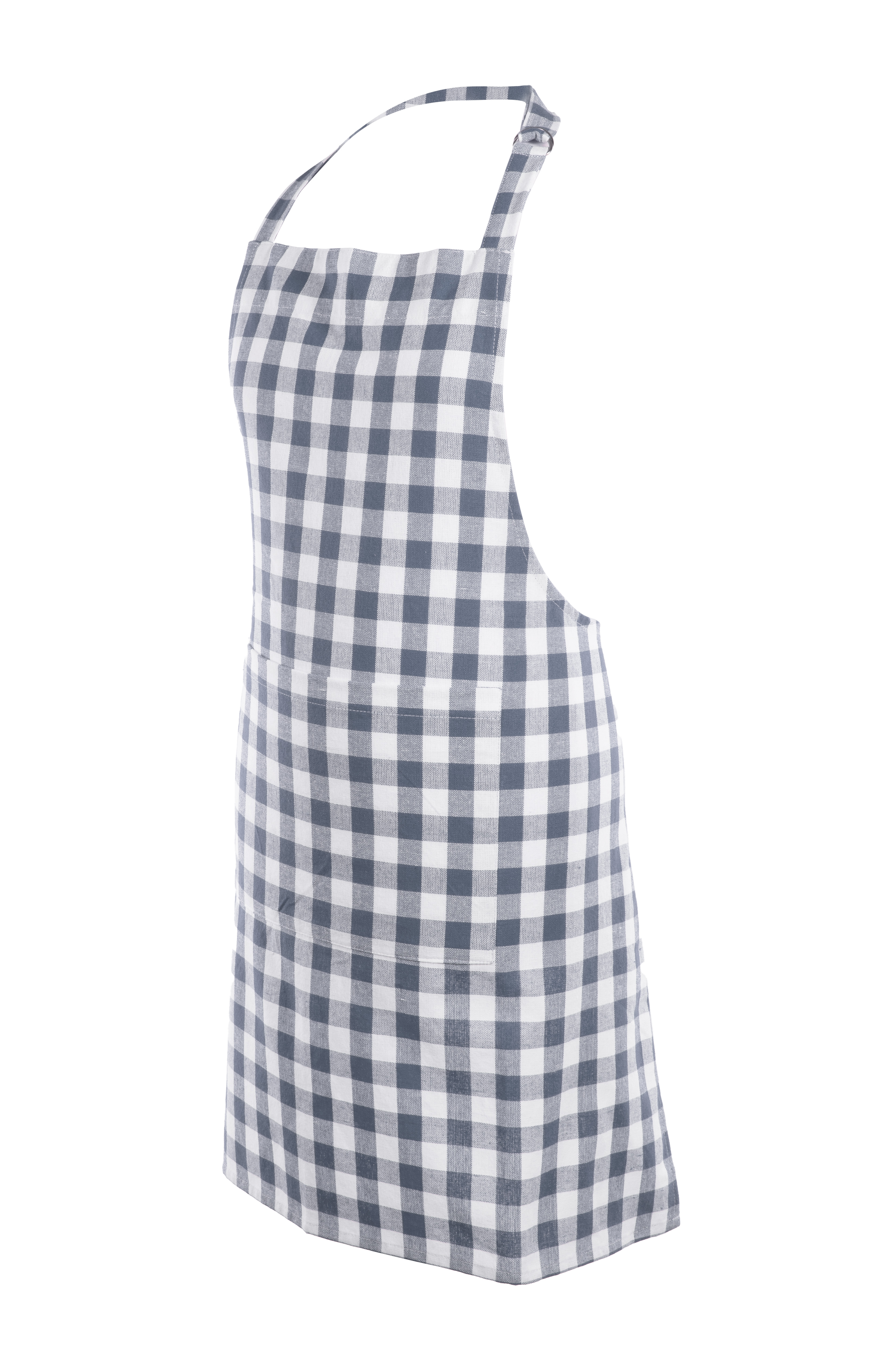 Schort GINGHAM - 80x74 cm, blauw
