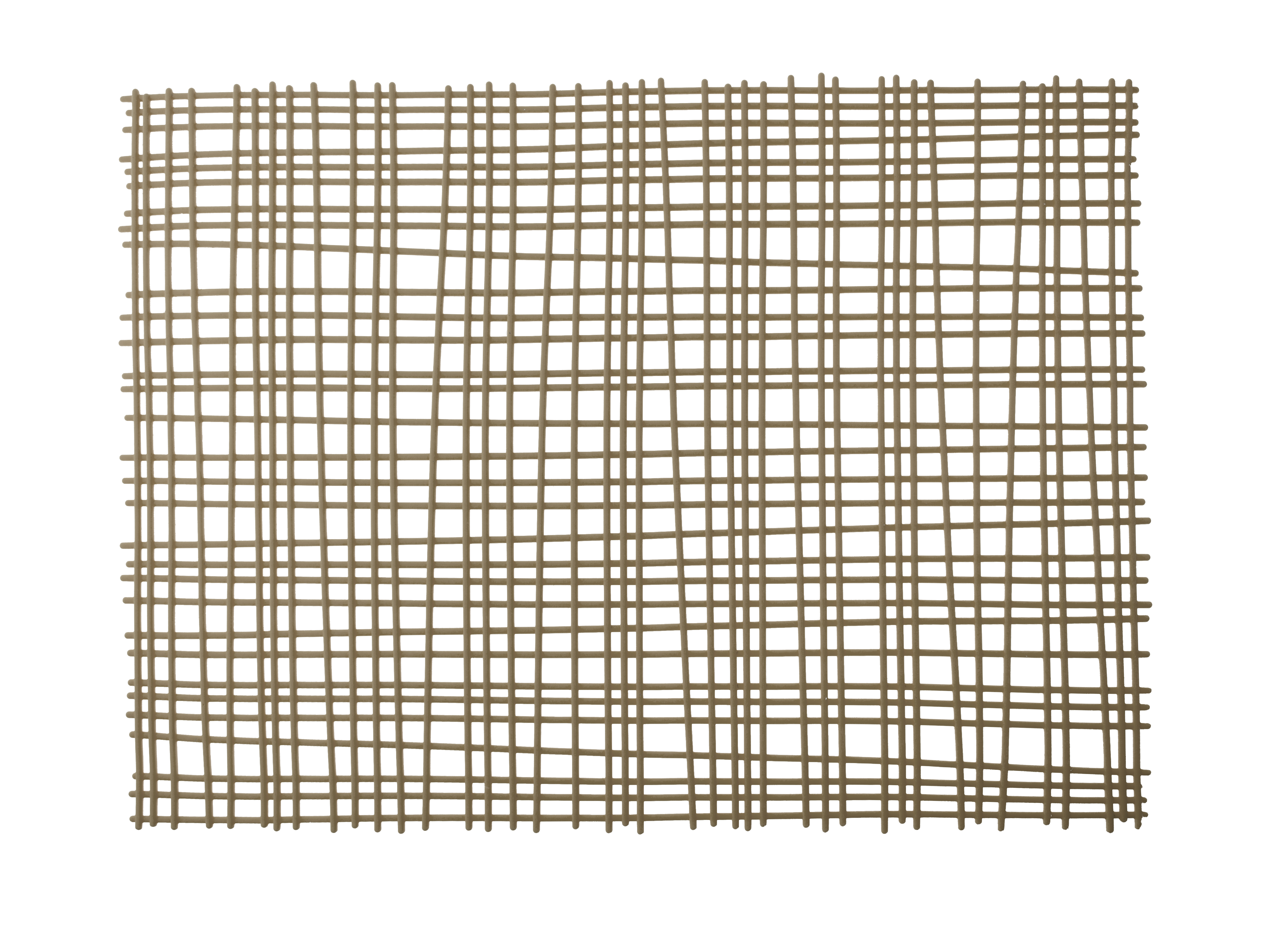 Placemat grill, 30x45cm, taupe