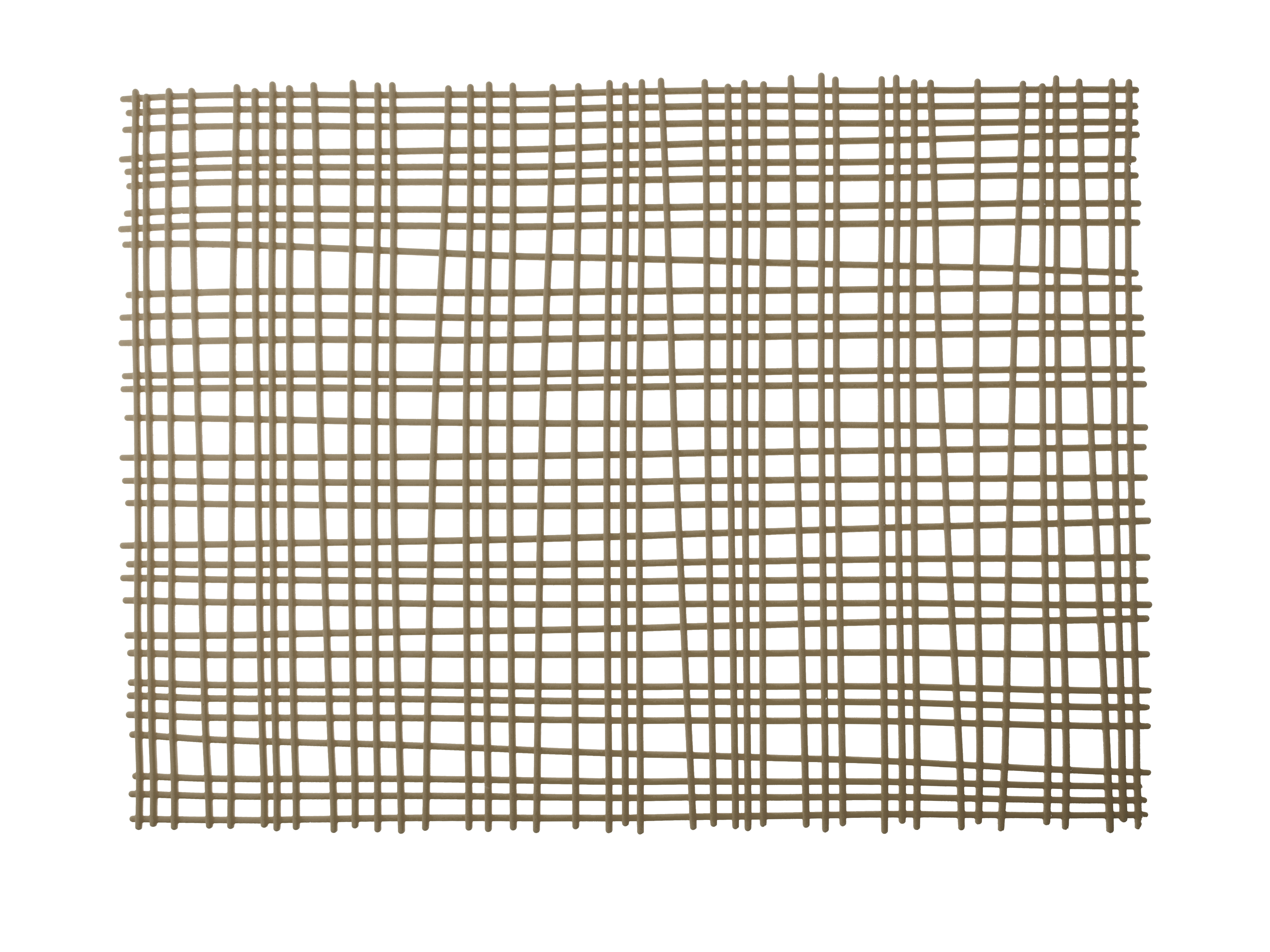 Set de table grill, 30x45cm, taupe