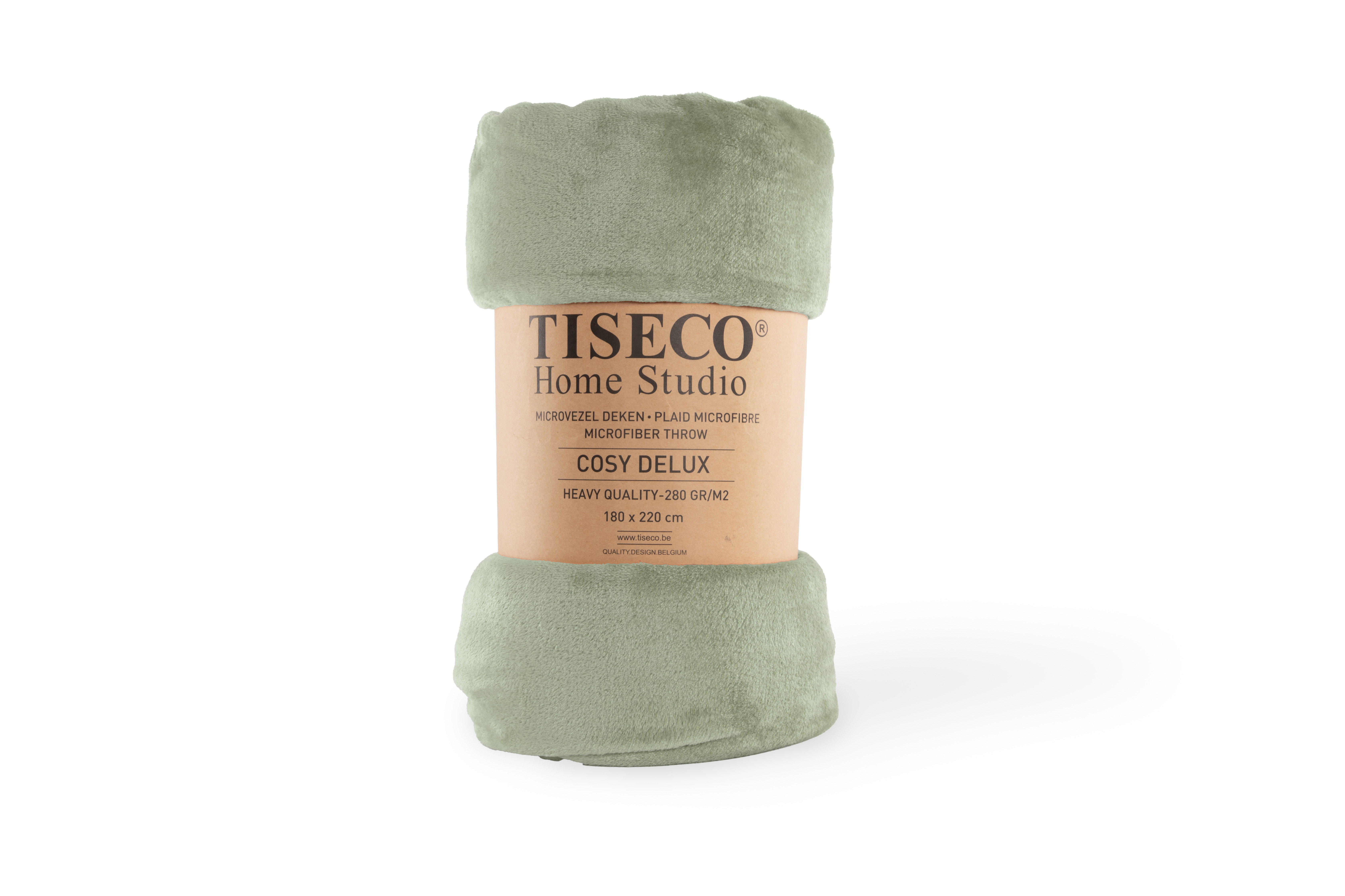 Plaid COSY DELUX - Microflannel - 180x220 cm, sea green