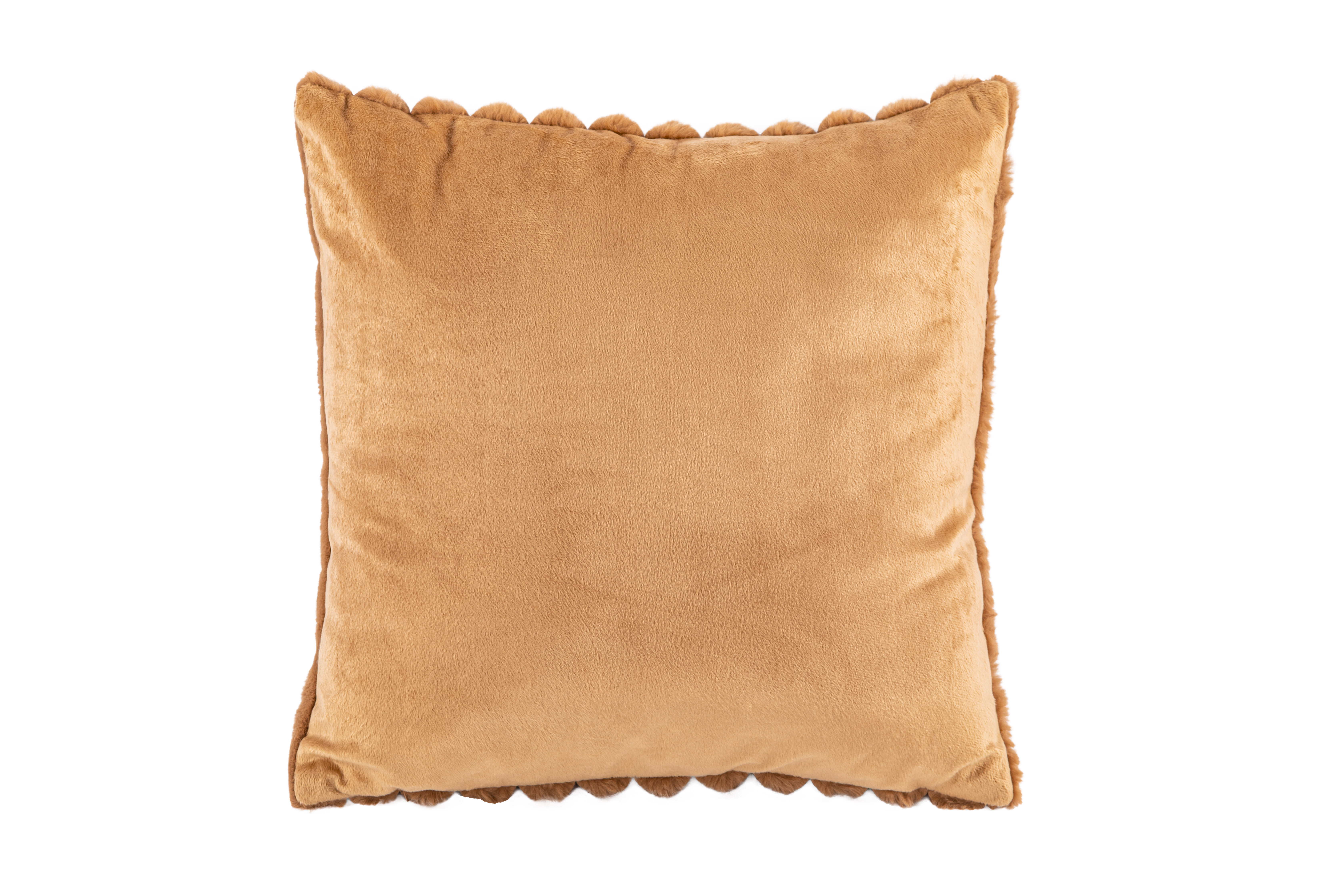 Coussin (rempli) Rabbit stripe fur - 45x45cm, indiantan