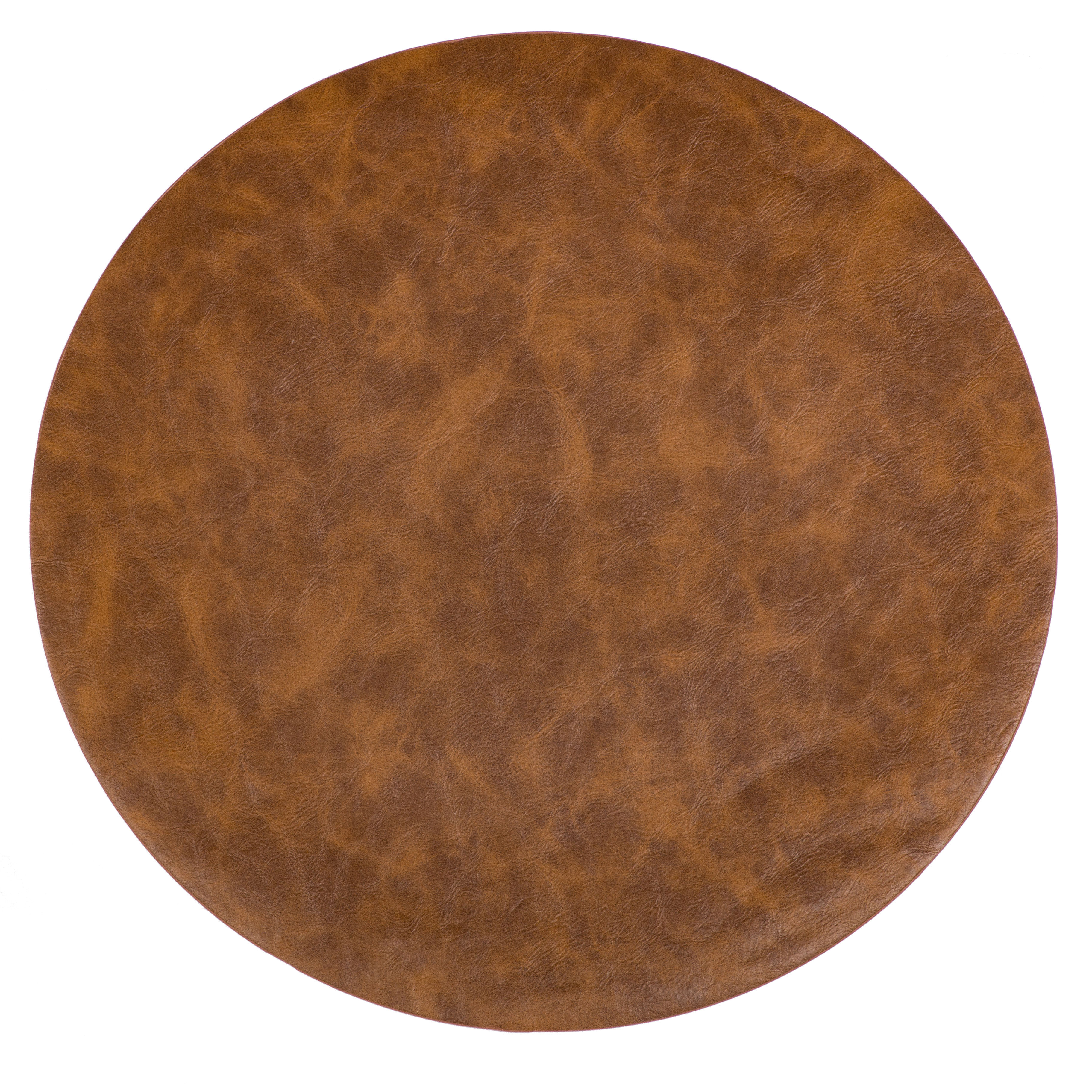 Tuscan coaster, dia 9,5 cm, walnut