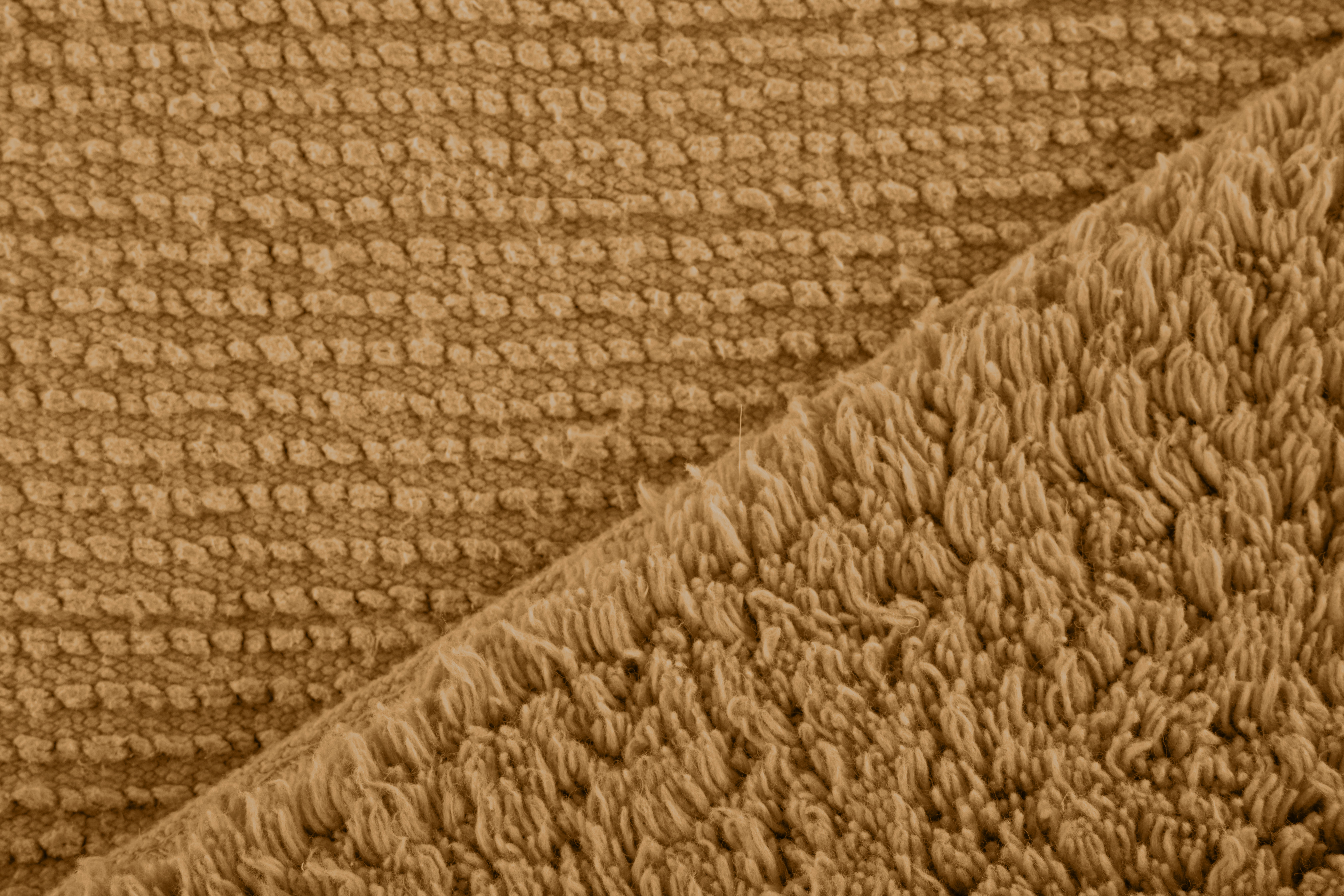 RIVA bath carpet - cotton anti-slip, 60x60cm, camel
