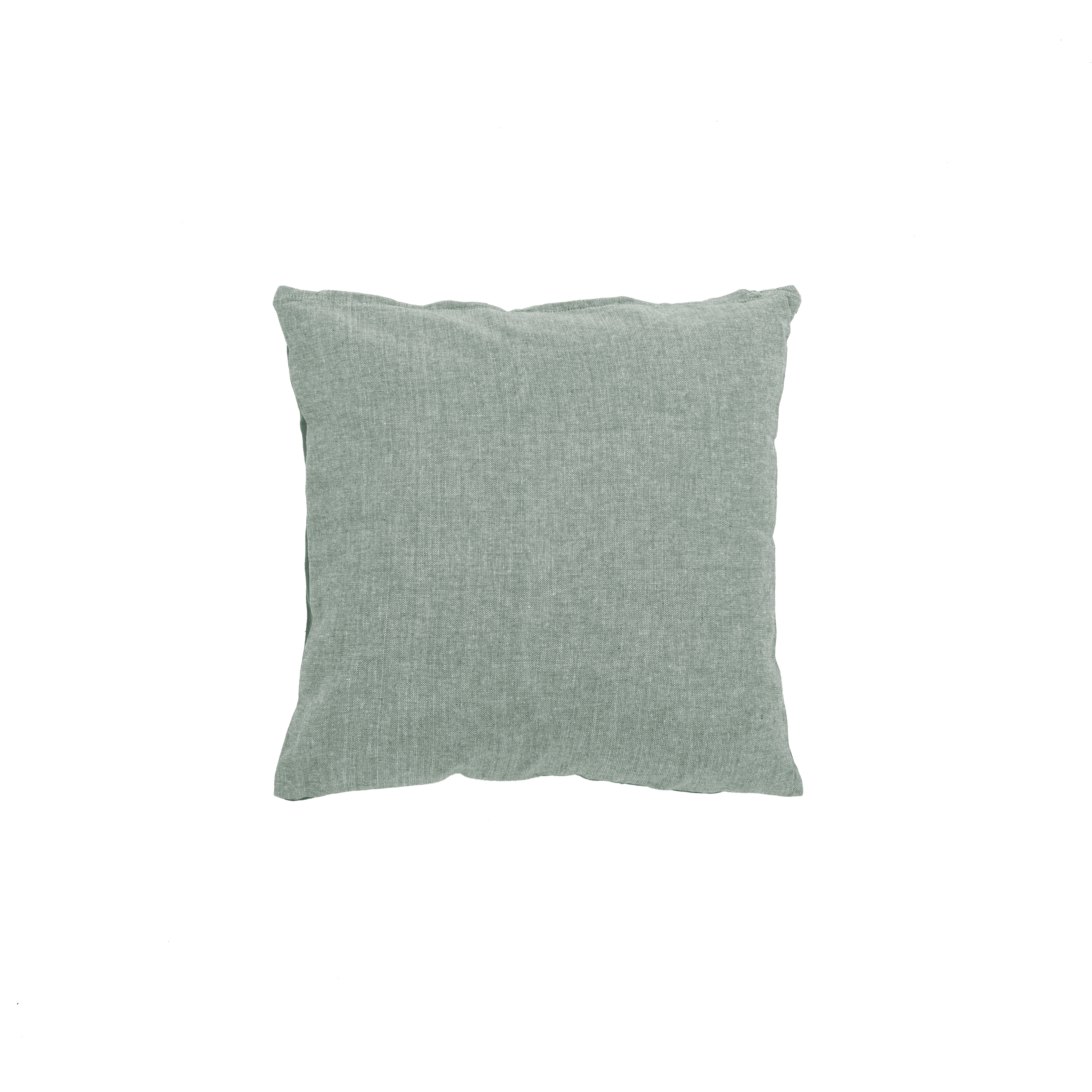 Kussen (gevuld) CHAMBRAY - 42x42cm, groen