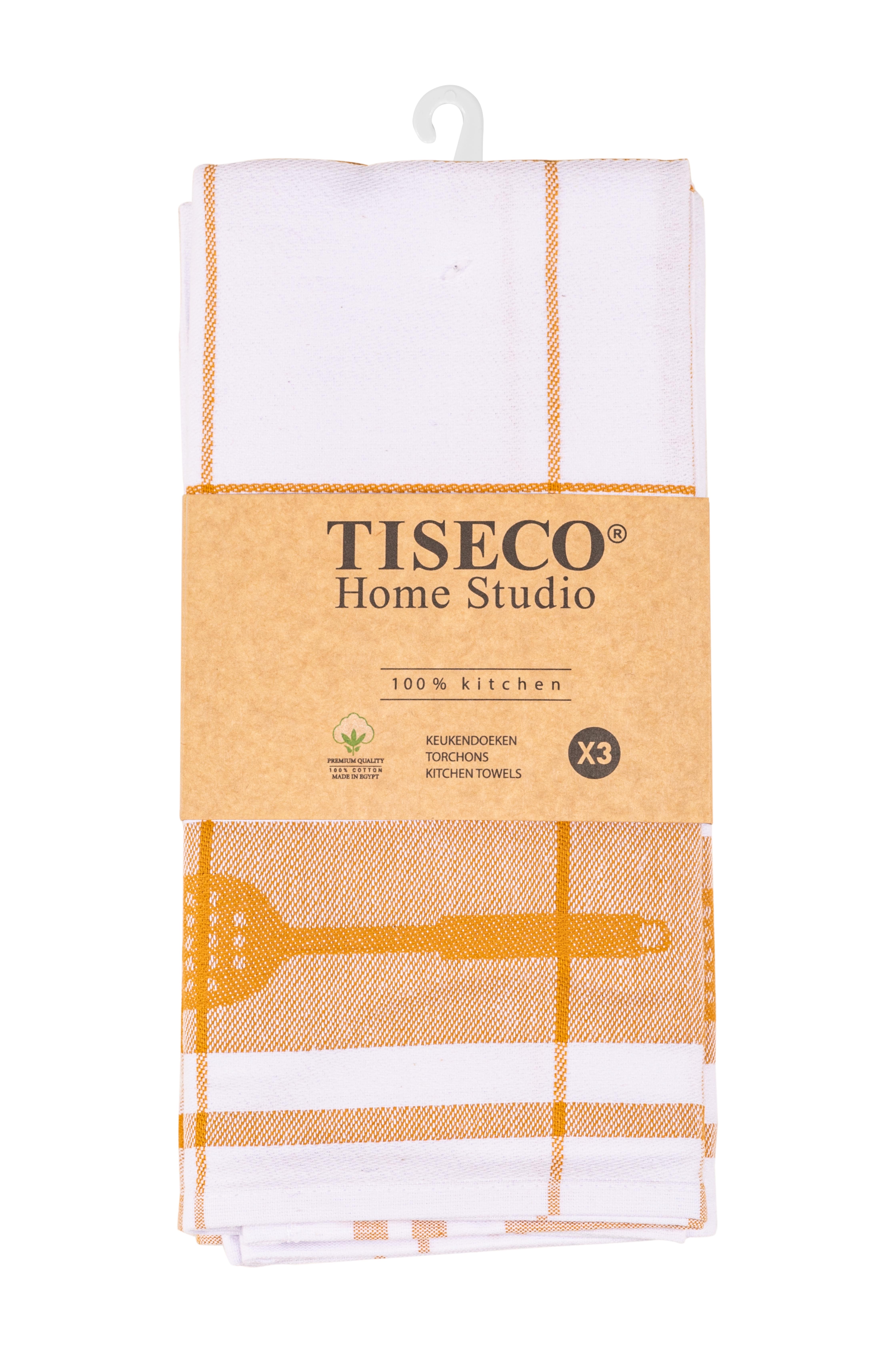Kitchen towel PHARAO UTENSILS - SET/3 - 50x70 cm, camel