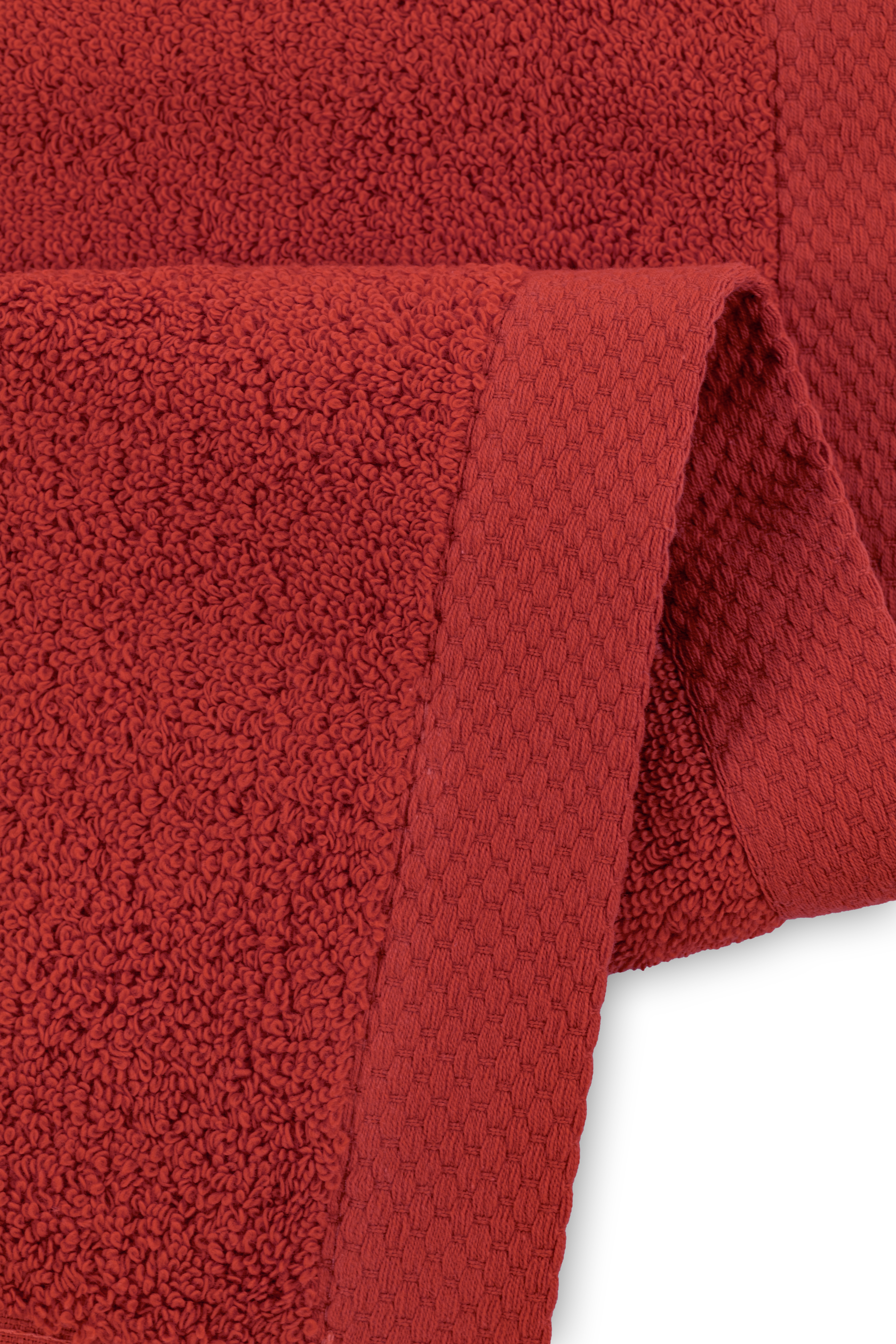 Shower towel DELUX 100x150cm, red