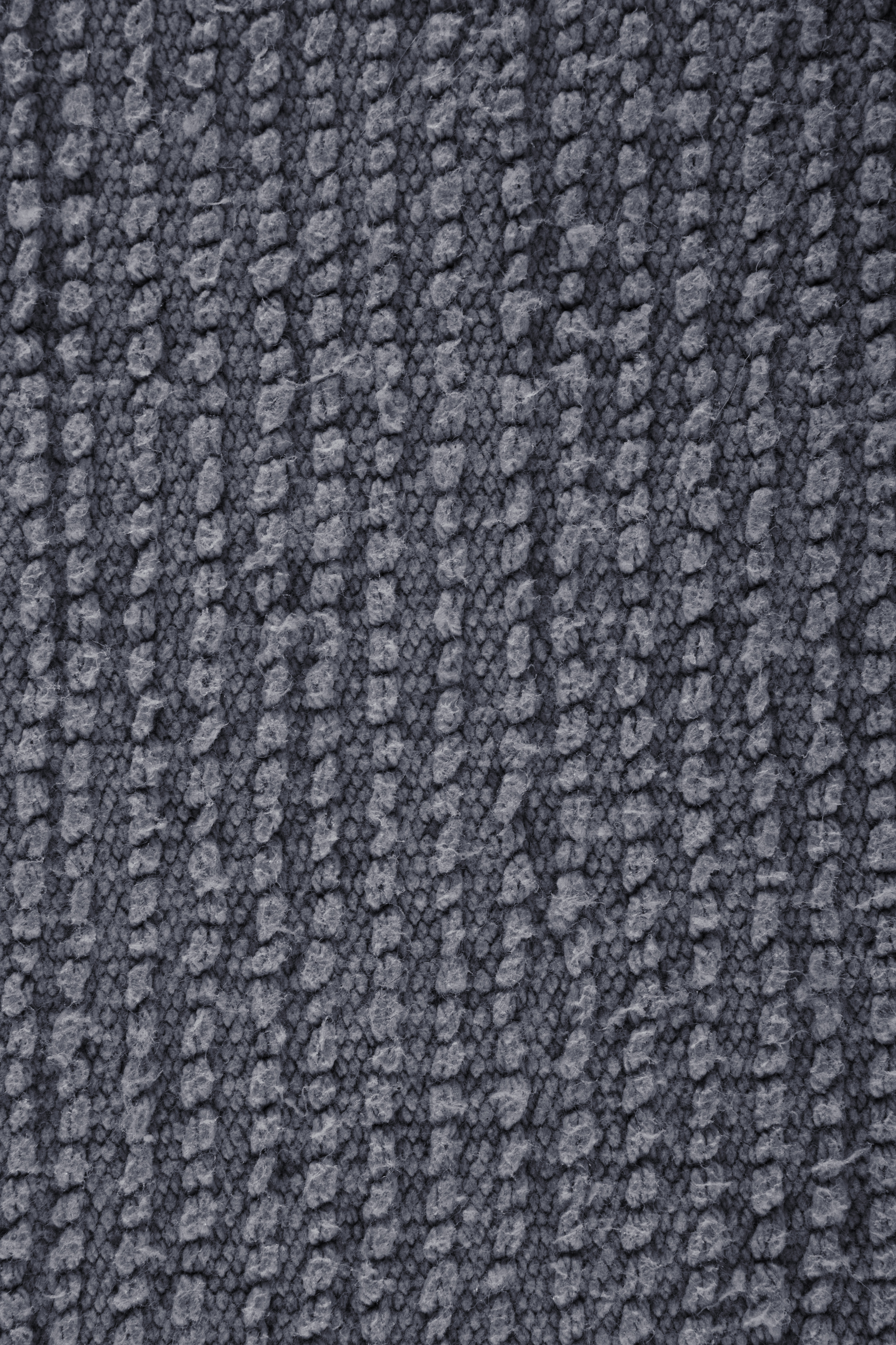 Bath mat RIVA - Cotton - Non-slip - 60x100 cm, bleu