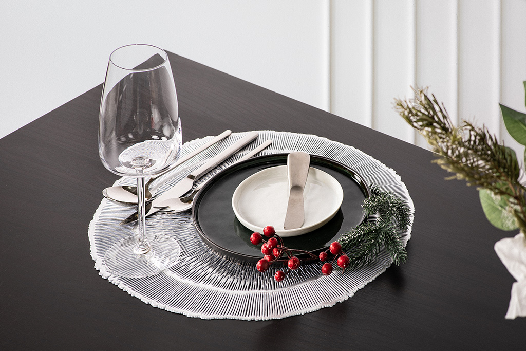 Placemat CAPELINNI - Round - Dia 38 cm, gold