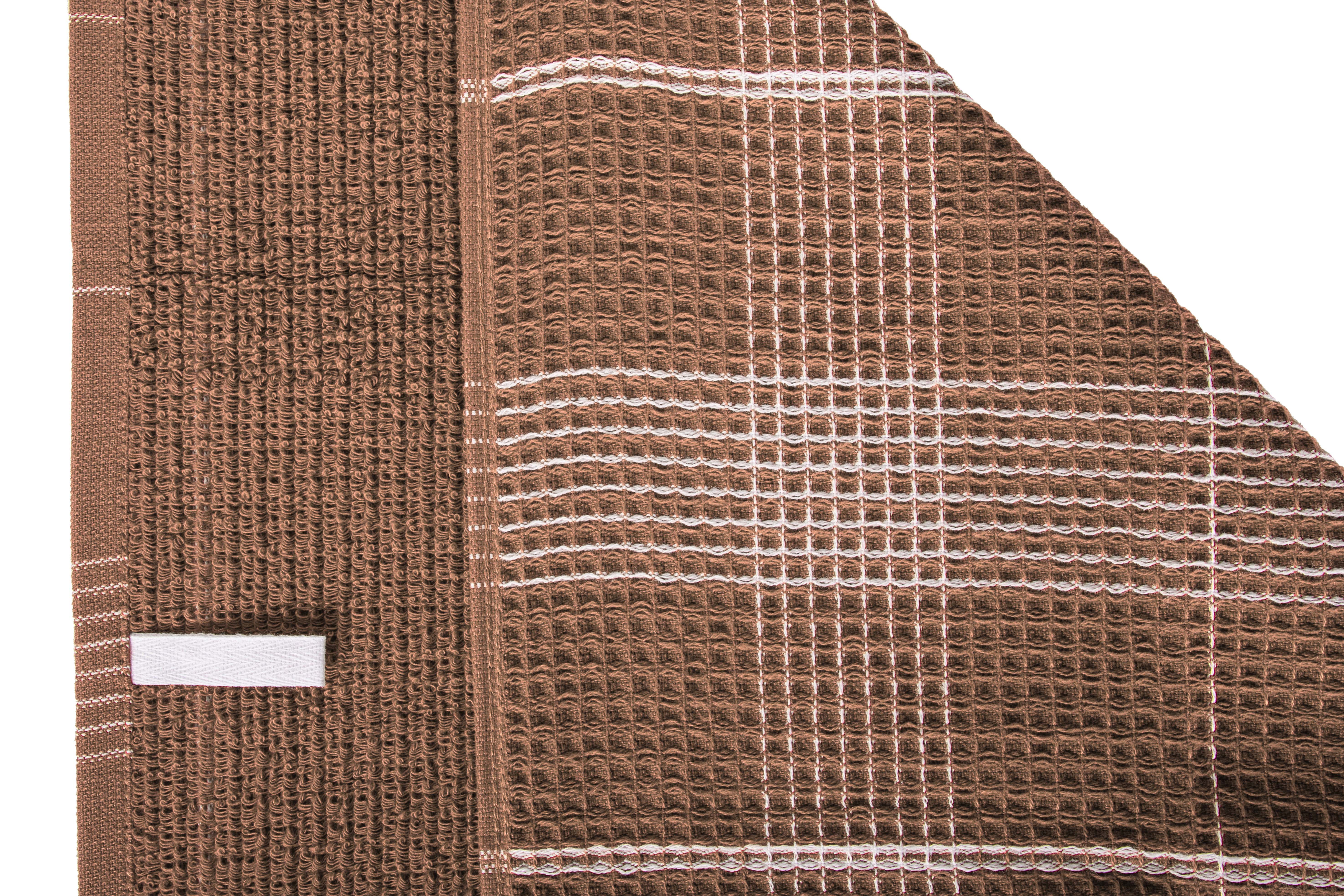 Kitchentowels Culinary Duo Waffle 50x76 brown, set3