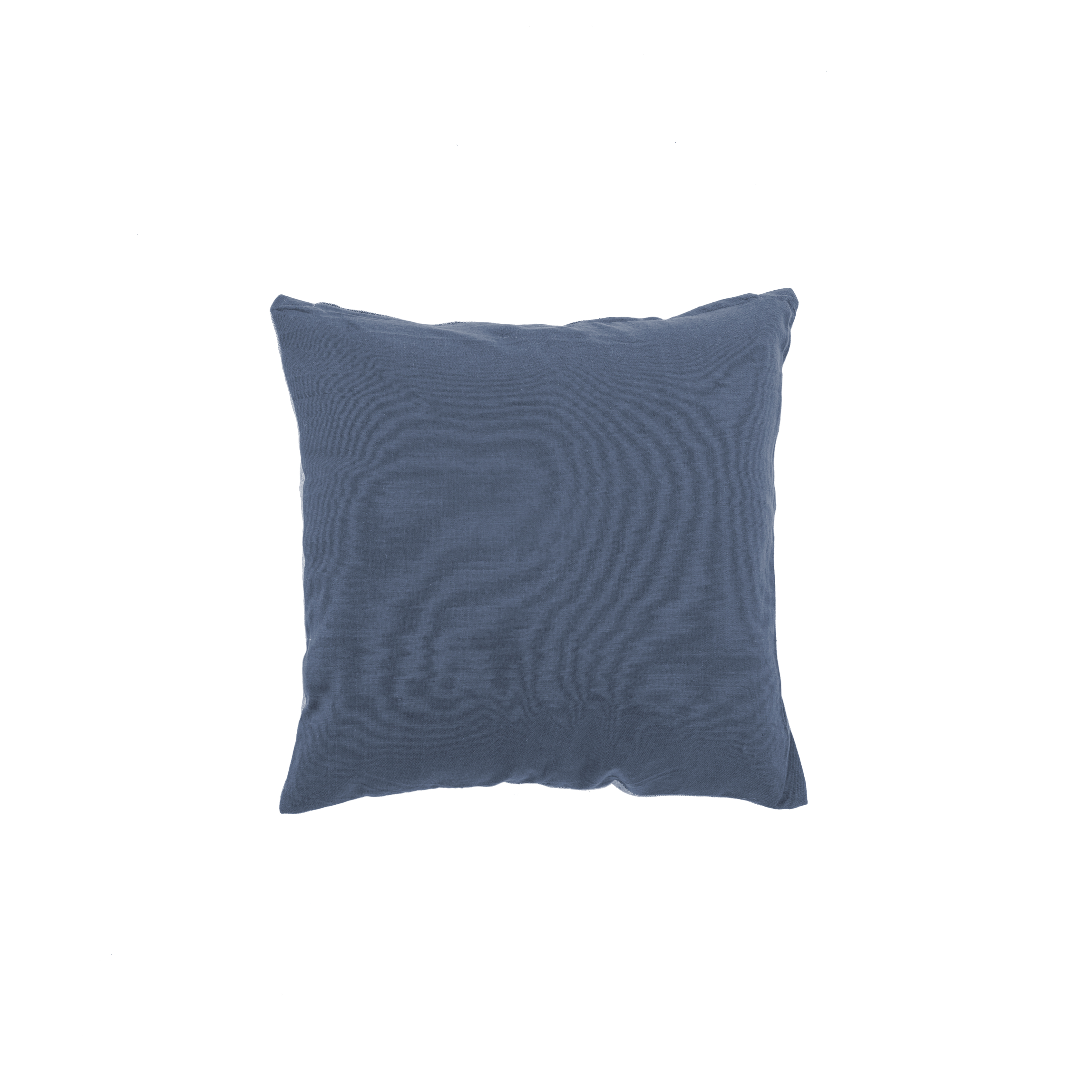 Coussin (rempli) CHAMBRAY - 60x60cm, bleu