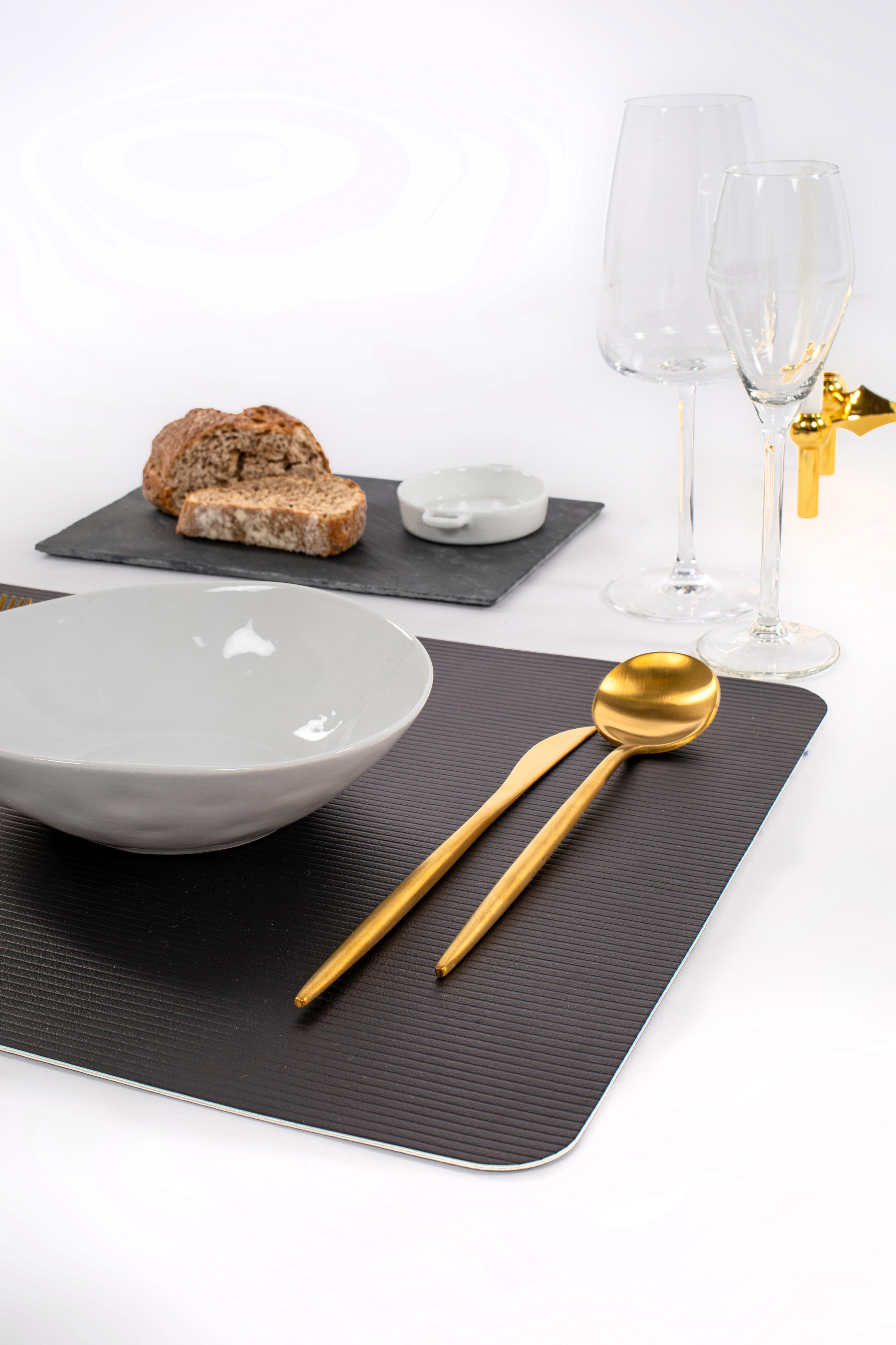 Placemat RIBBO - 33x45 cm, black
