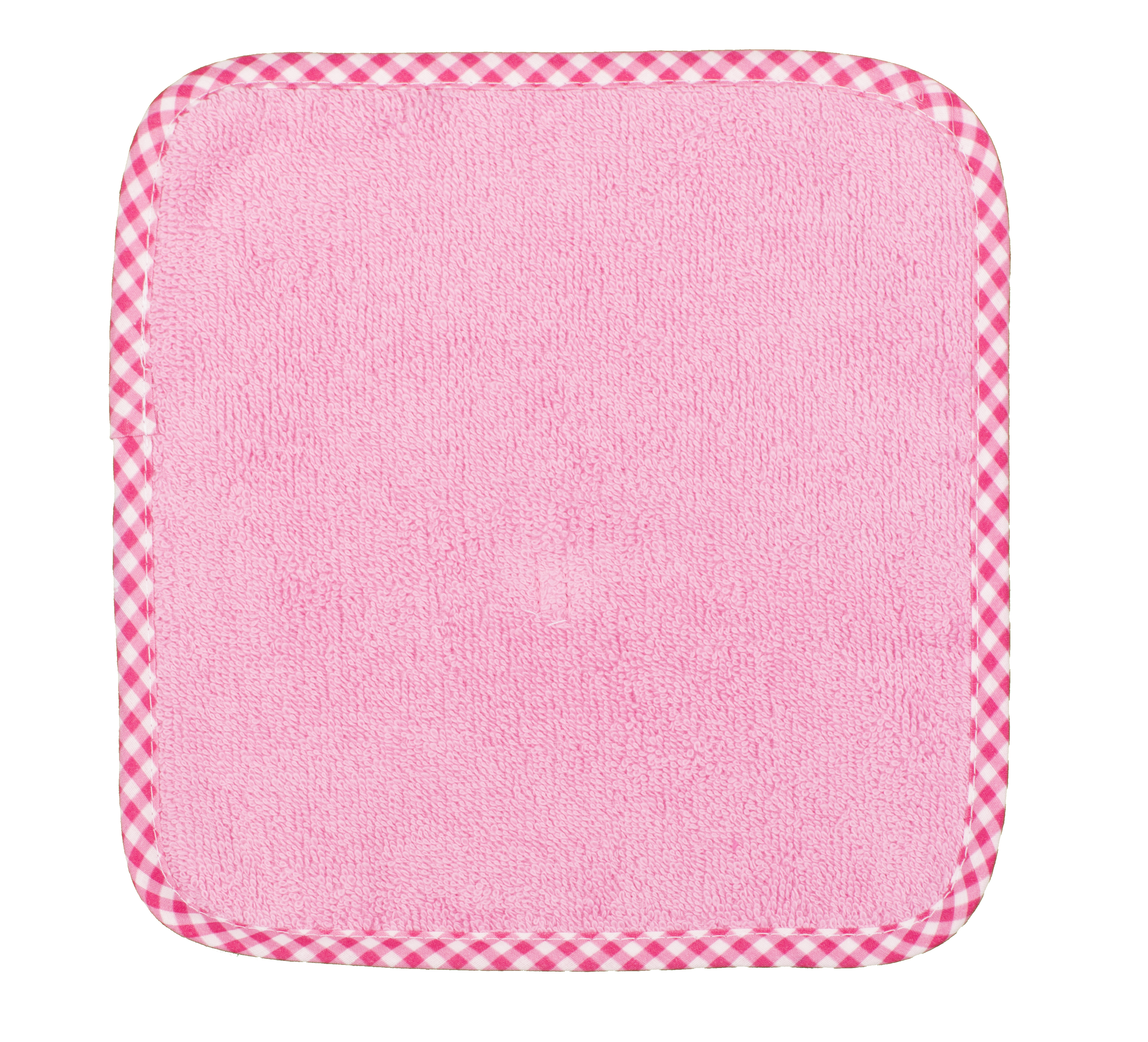 Pacifier cloth Girl uni pink, 23x23 cm