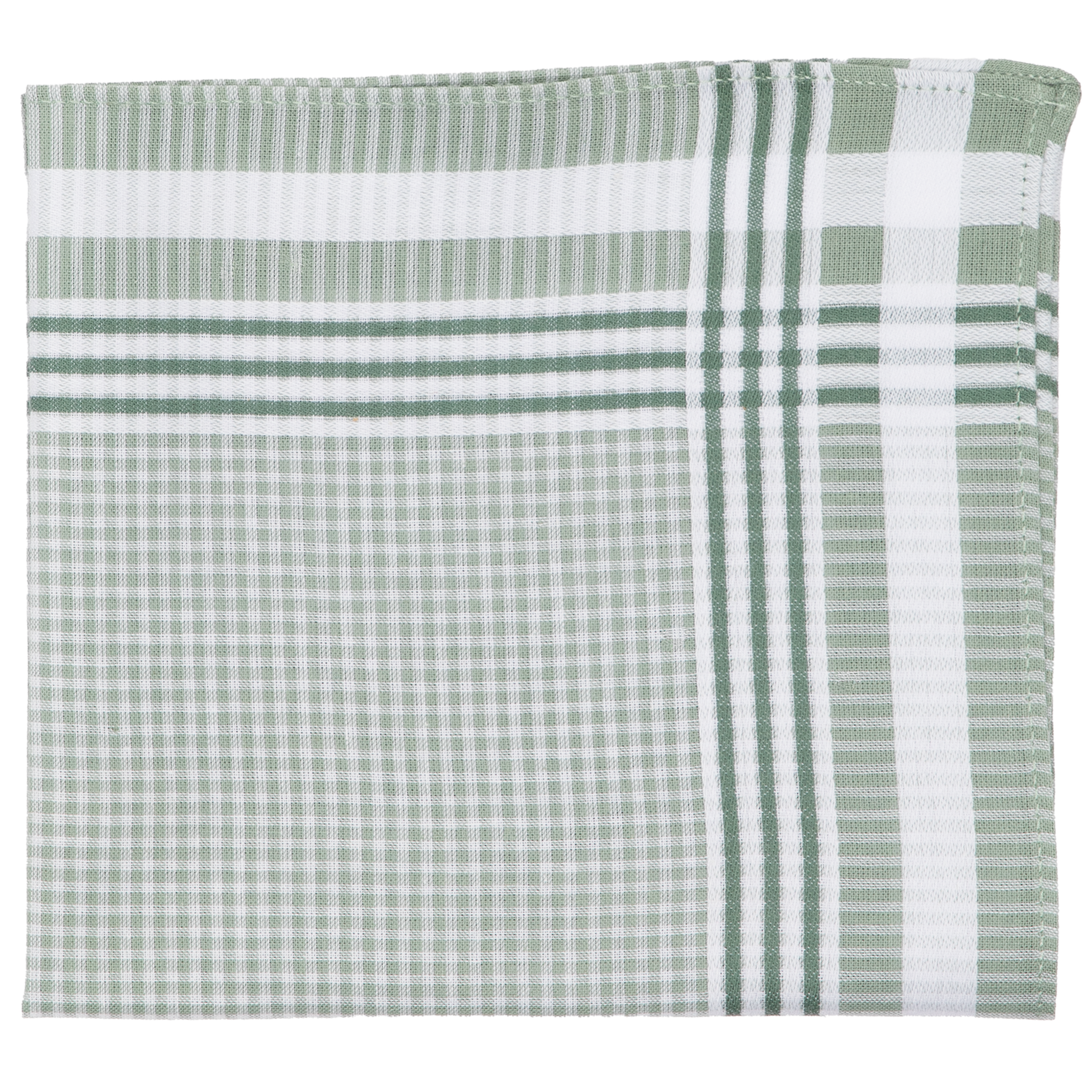 Ladies handkerchiefs ALTA 4 - SET/6 - 30x30 cm, green