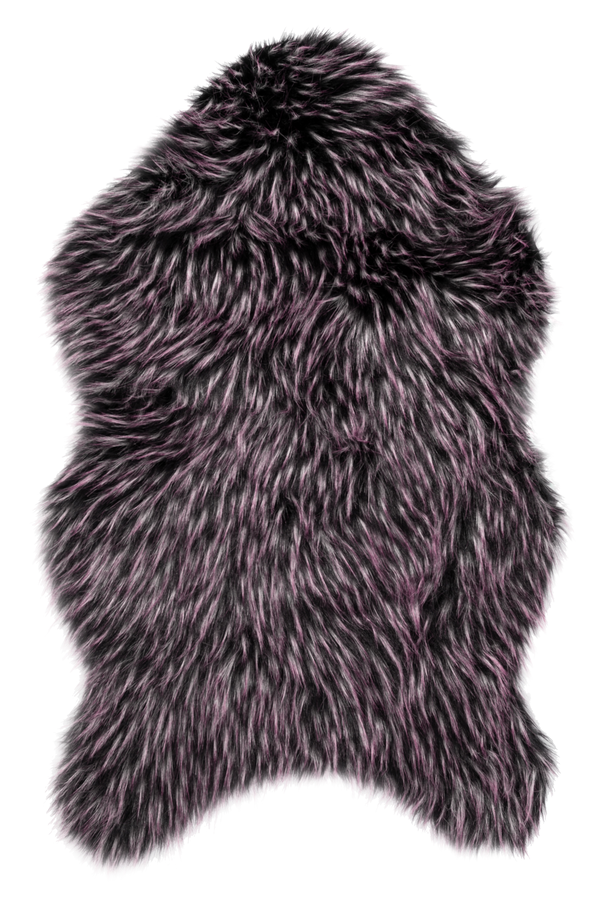 Carpet HYENA fur - 50X80cm, purple