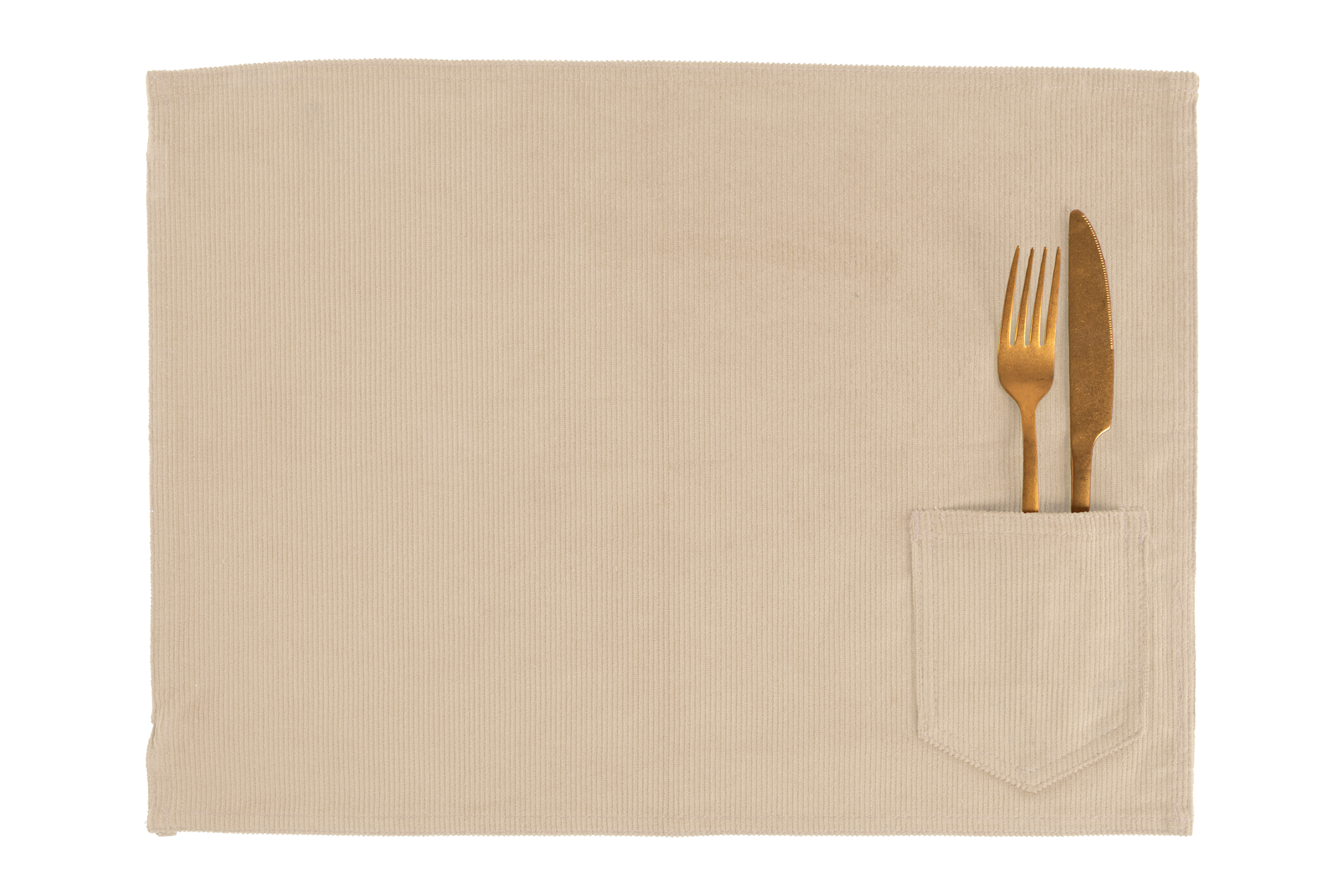 Placemat VELMAR - 33x45 cm, beige