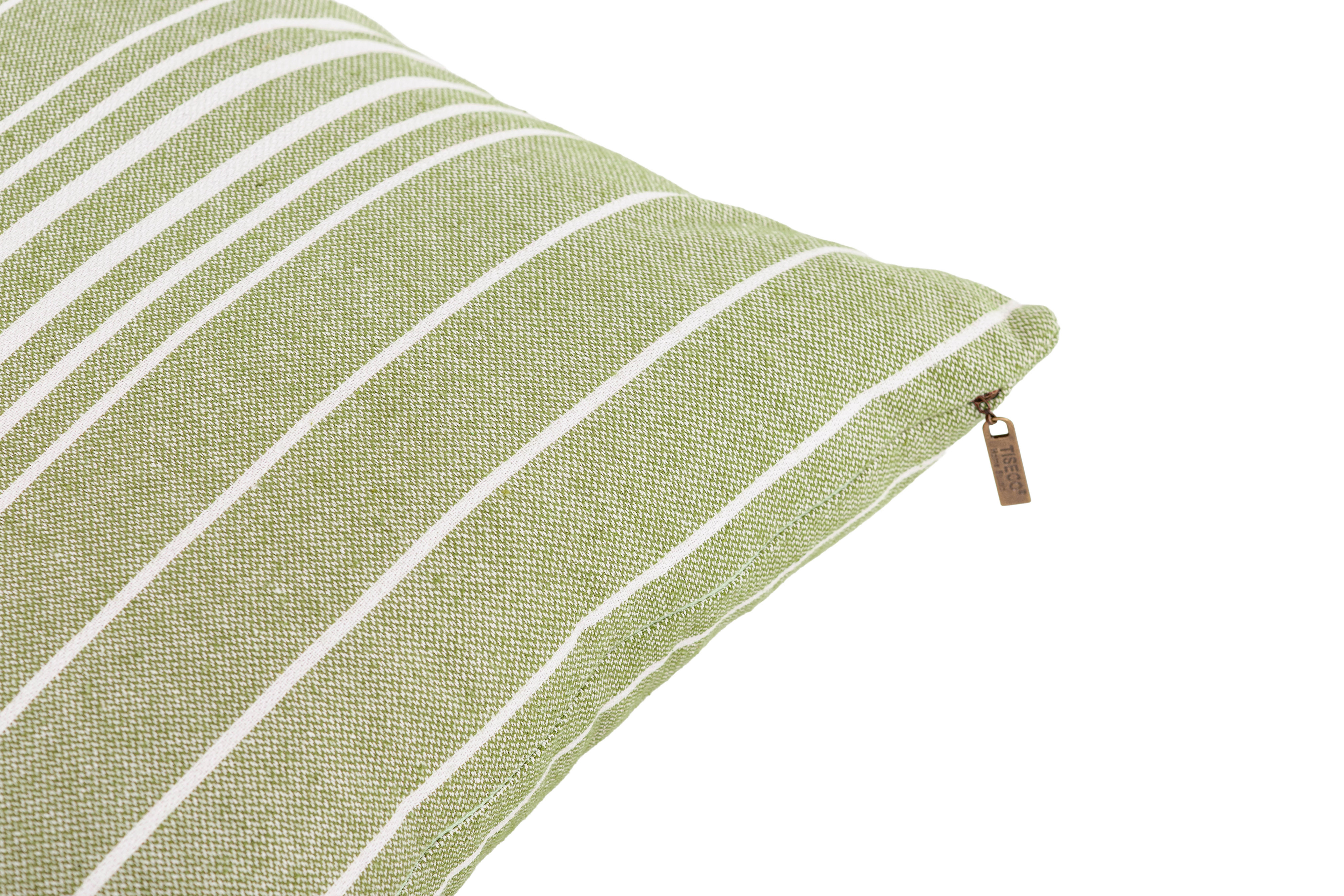 Throw cushion (filled) SOLENE - 45x45 cm, green