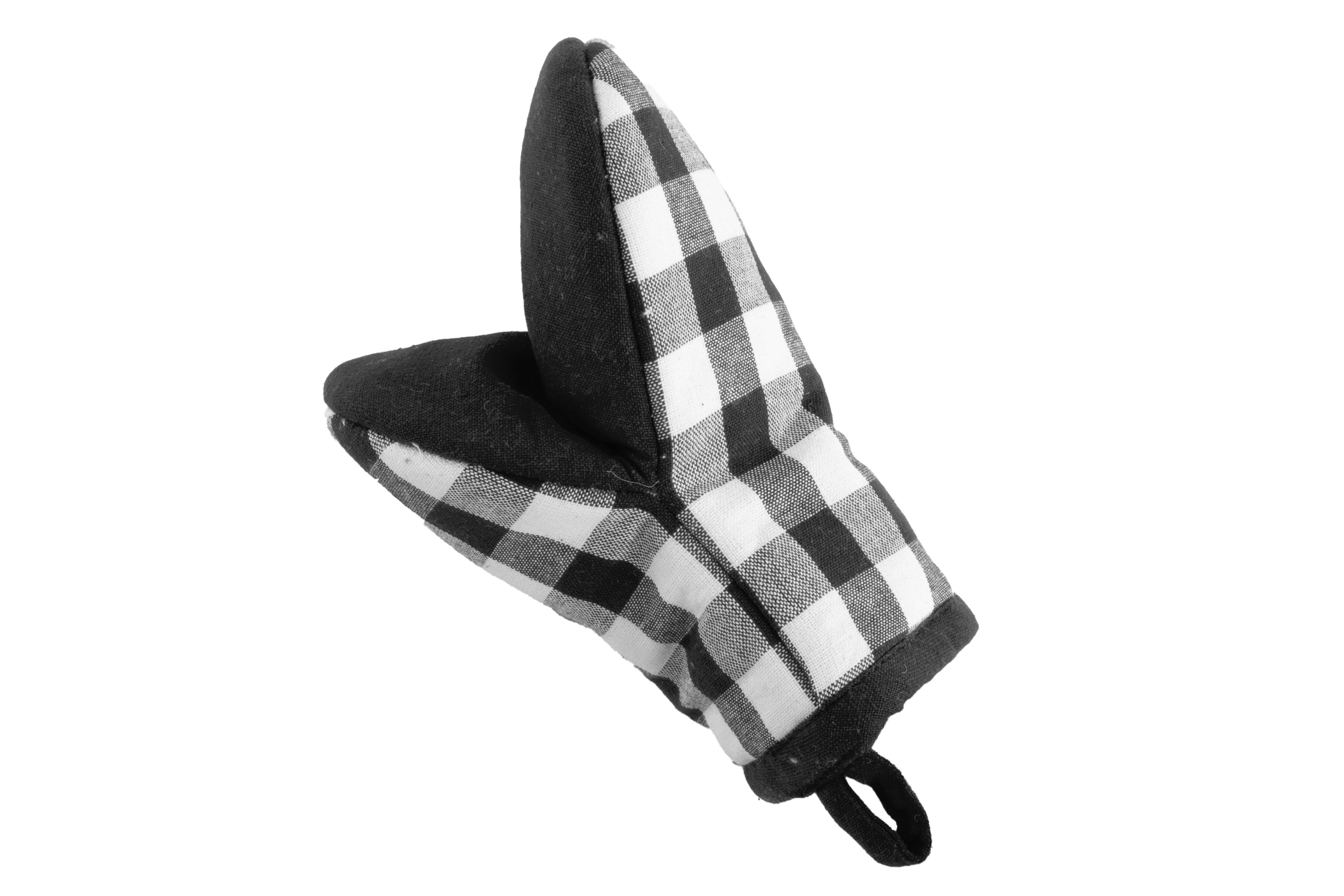 Gripper GINGHAM - SET/2 - 13x19 cm, noir