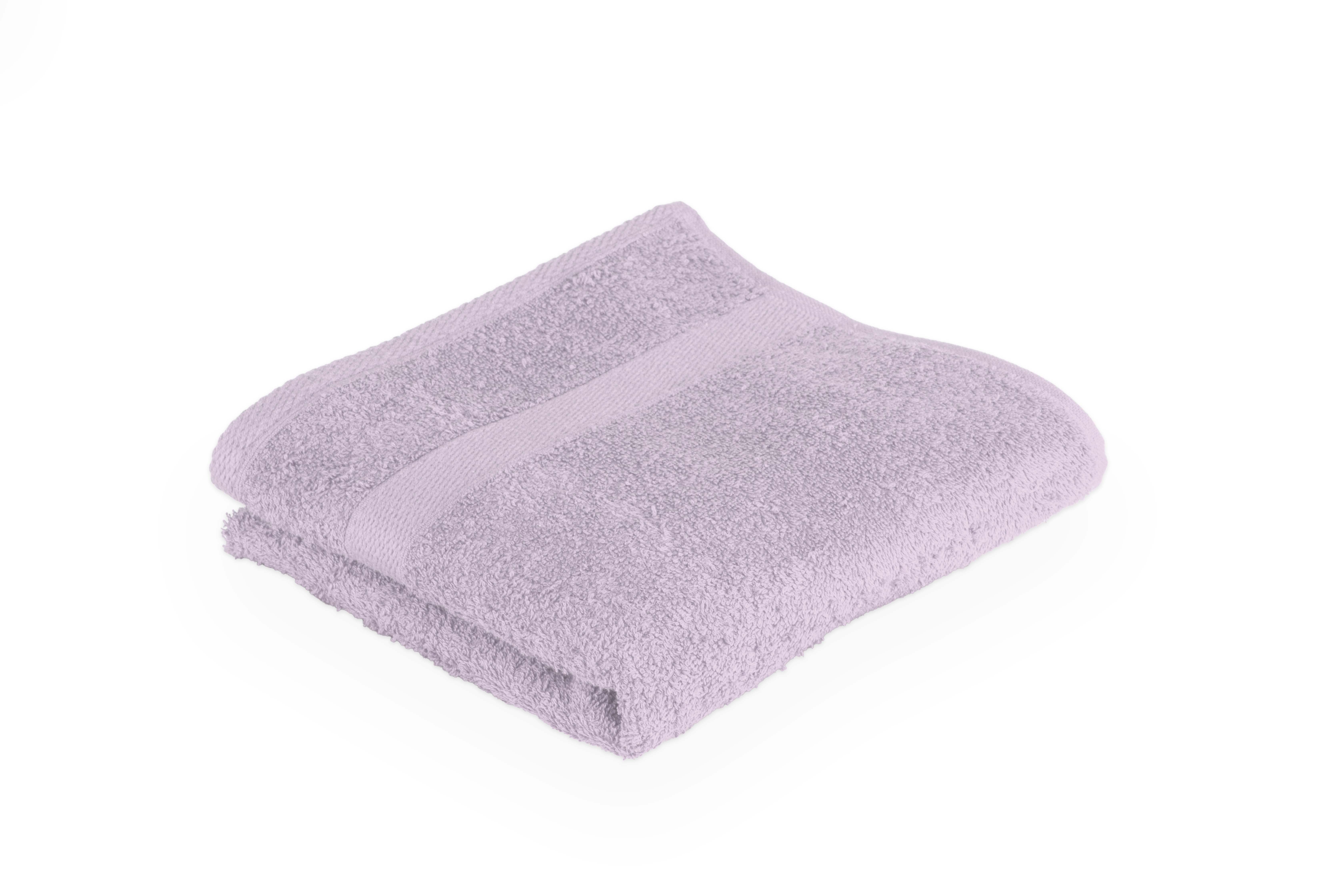 Bath towel 50x100cm, lilac