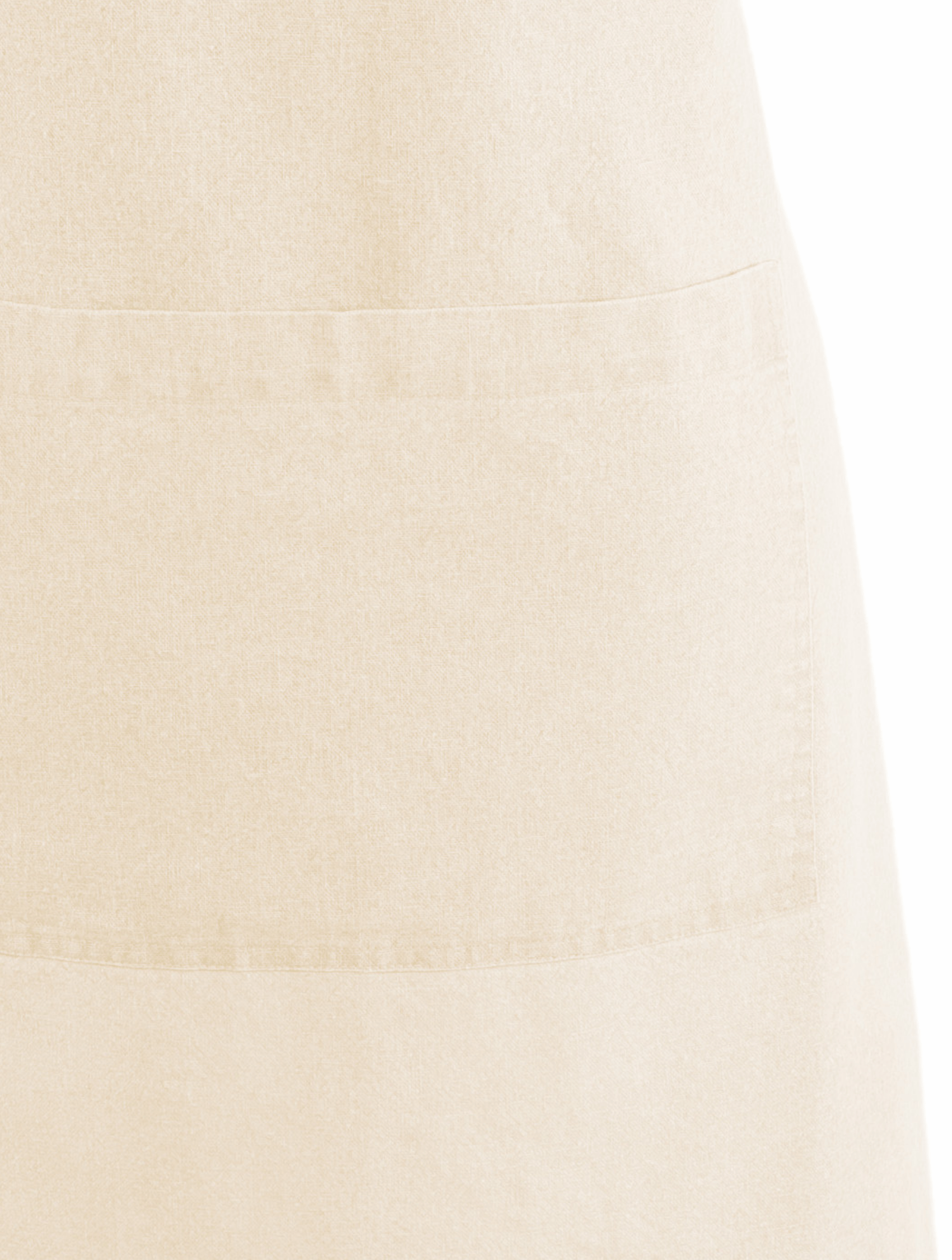 Apron MYRNA - 74x85 cm, ivory